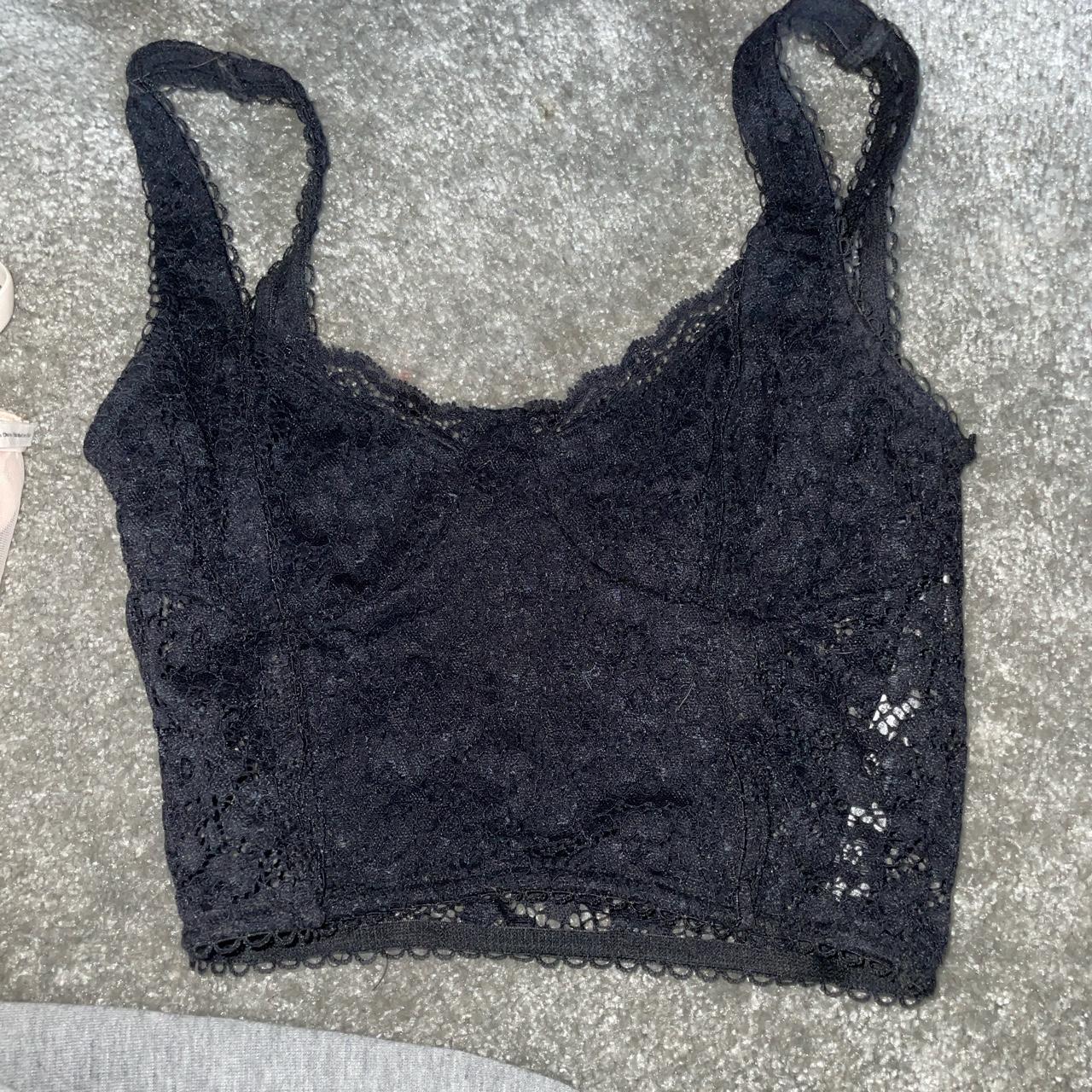 urban outfitters lace corset top - Depop