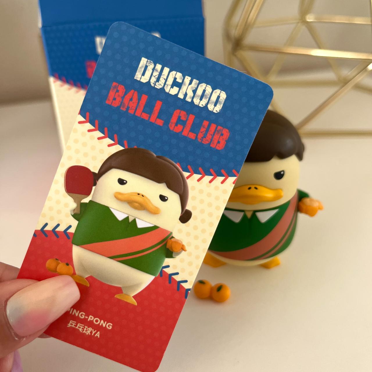 POP MART Duckoo Ball Club Ping-Pong Figure // Duckoo | Depop
