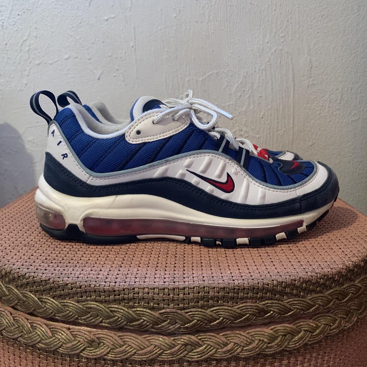 Nike air max 98 white/university outlet red-obsidian