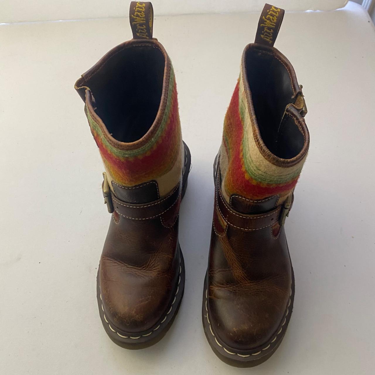 Dr. Martens Pendleton Ankle Boots w Heel Shoes, size... Depop