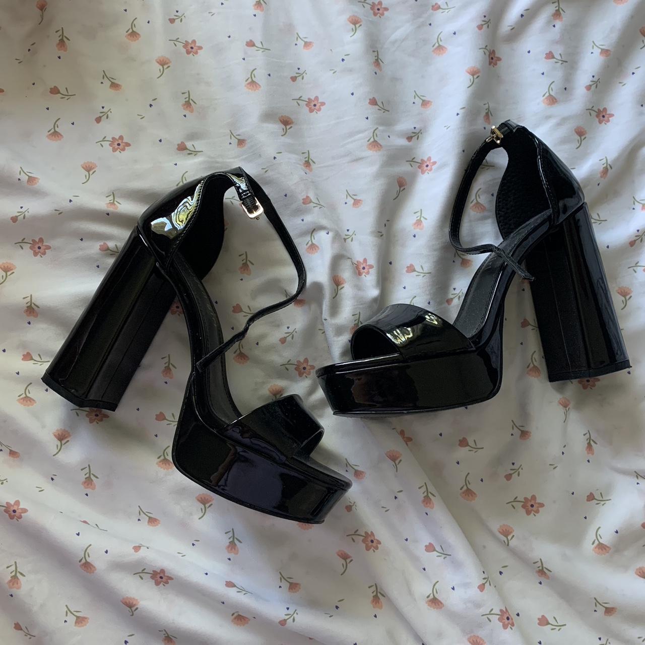 madden girl black heels