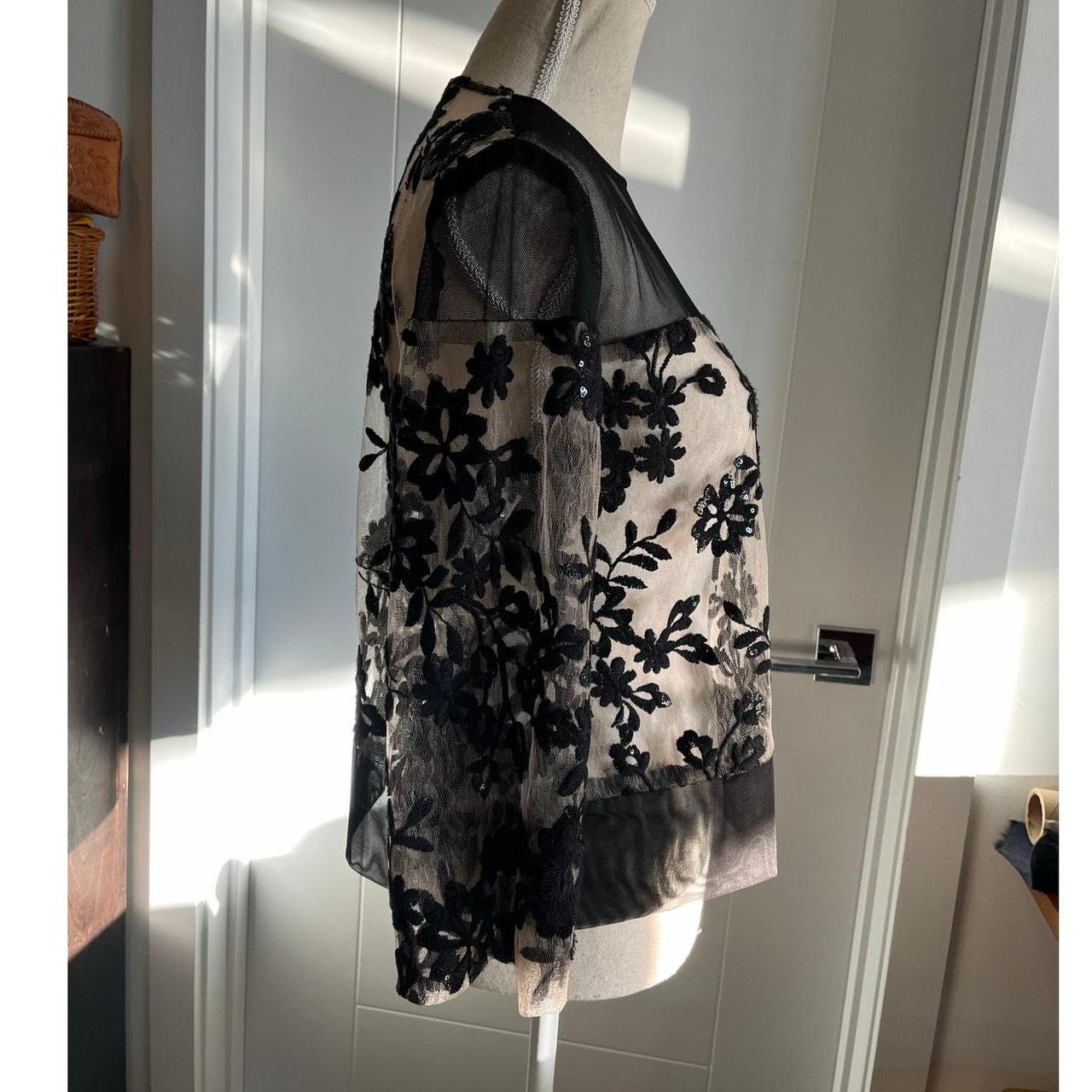 Source Unknown Women's Blouse - Black - 12 – Vint… - image 4