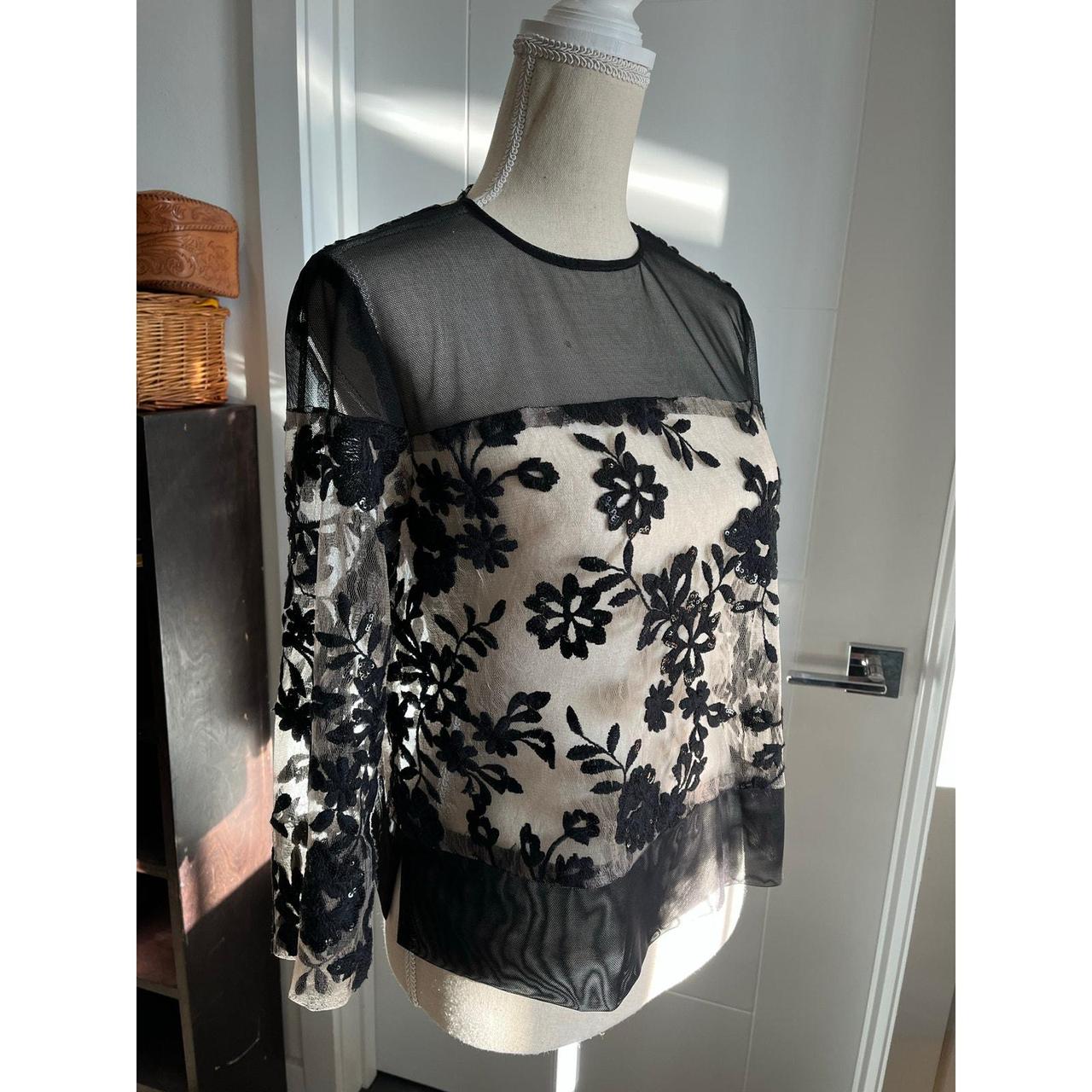 Source Unknown Women's Blouse - Black - 12 – Vint… - image 6