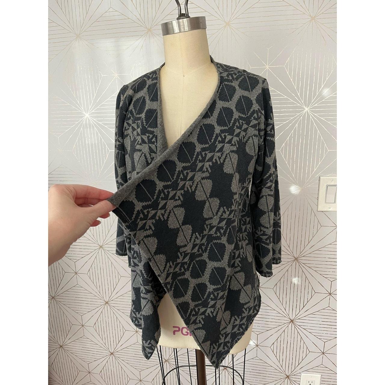 Source Unknown Women's Sweater - Grey/Black - S –… - image 2