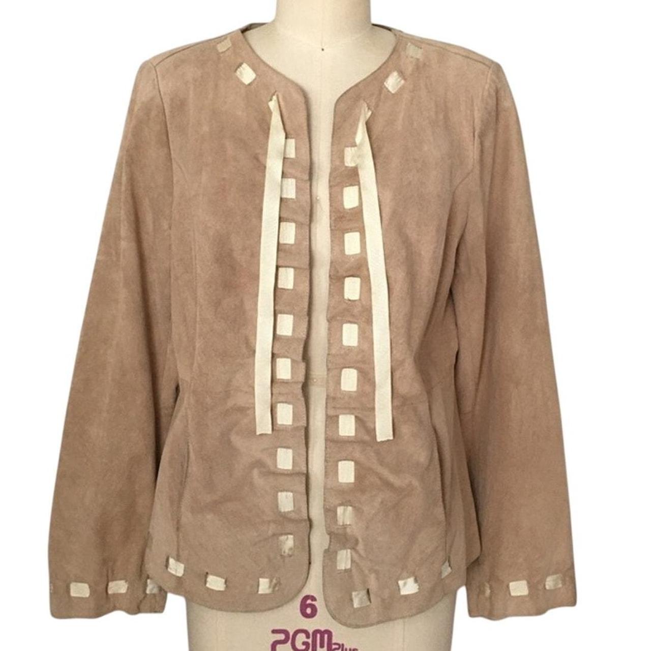 Source Unknown Women's Lightweight Jacket - Tan -… - image 1