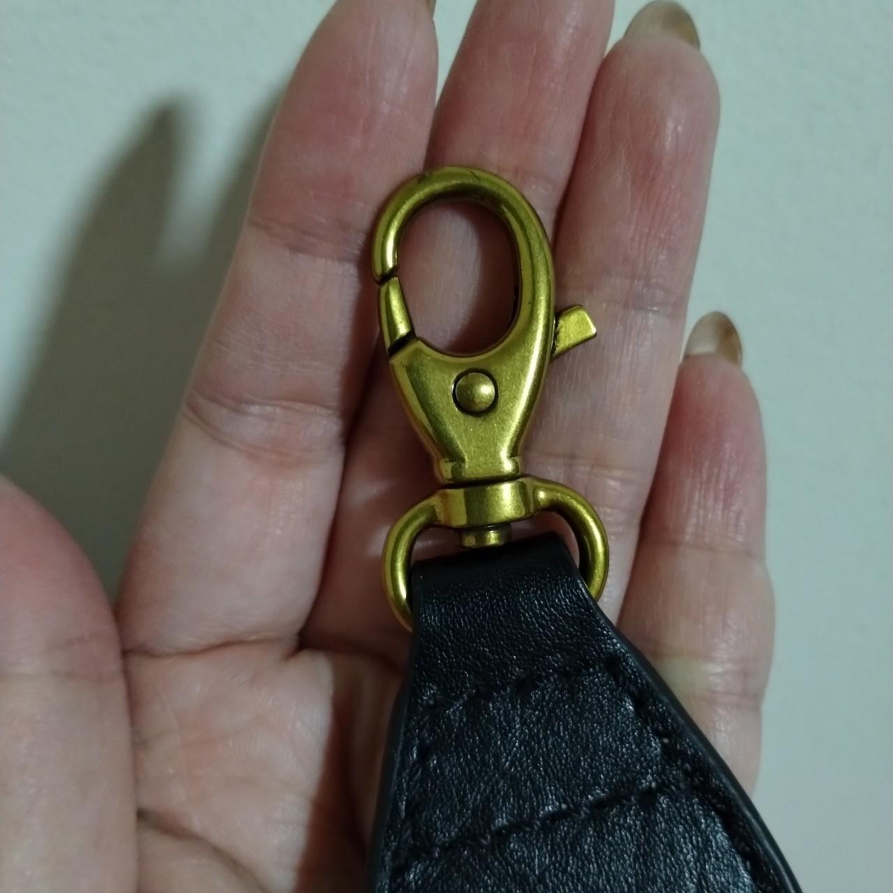 Fossil Faux Leather "Guitar Strap" Style Crossbody... Depop