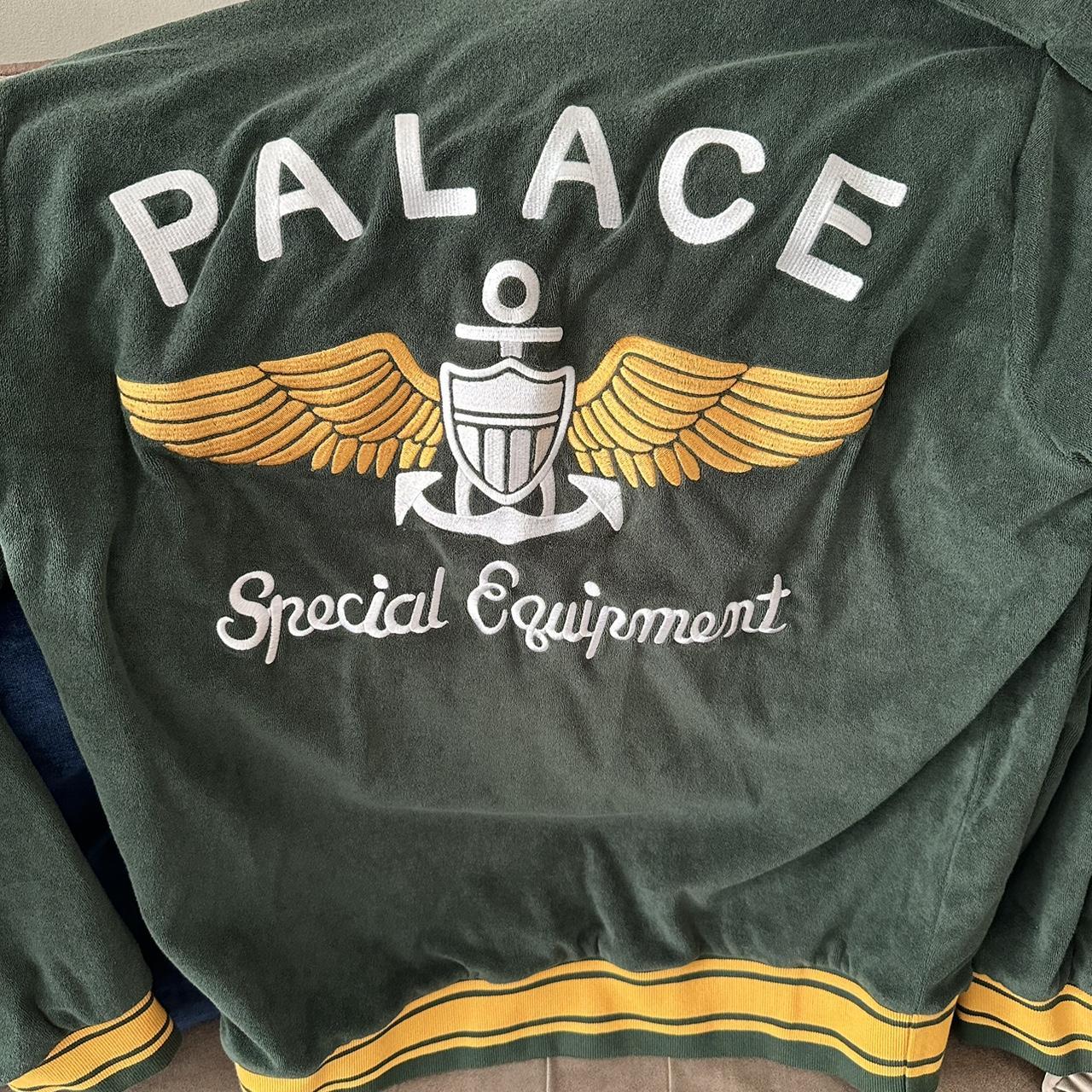 Palace Skateboarding Towelling Jacket - Green...