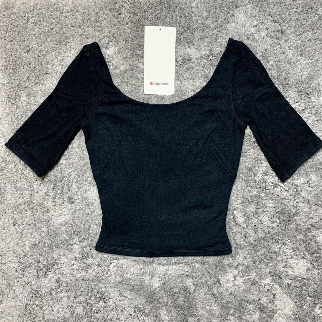 NWOT Lululemon Ribbed Micro-Modal Half Sleeve Tee