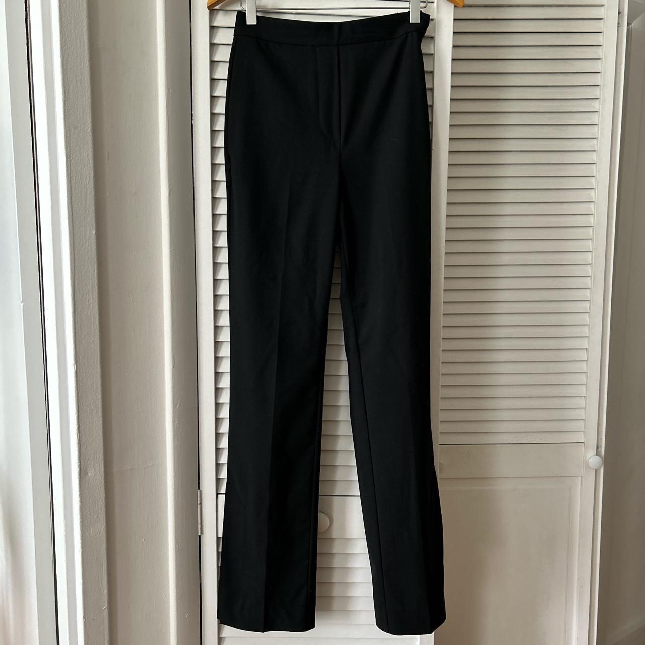 Camilla and Marc high waisted black wool trousers.... - Depop