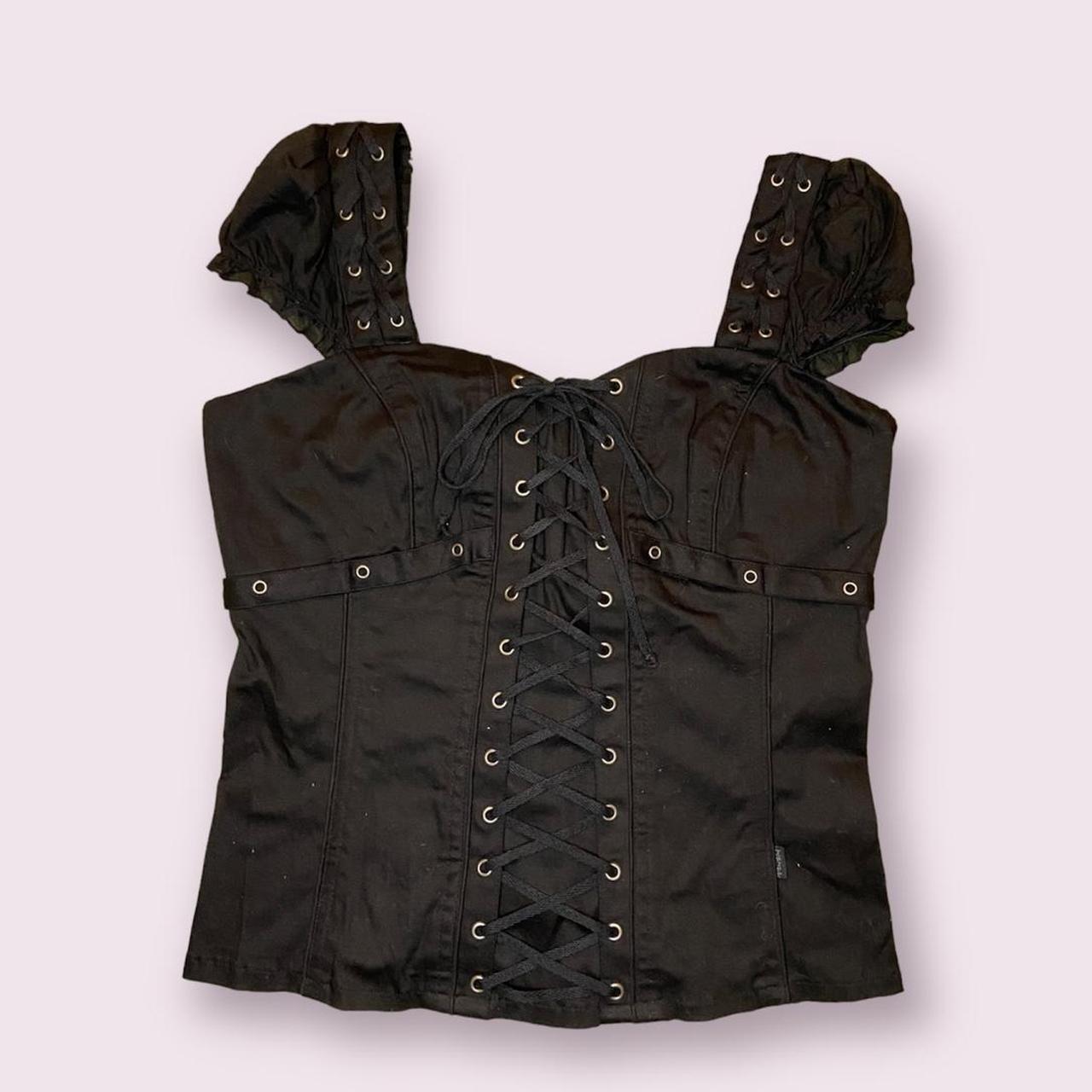 Tripp NYC Women's Black Corset