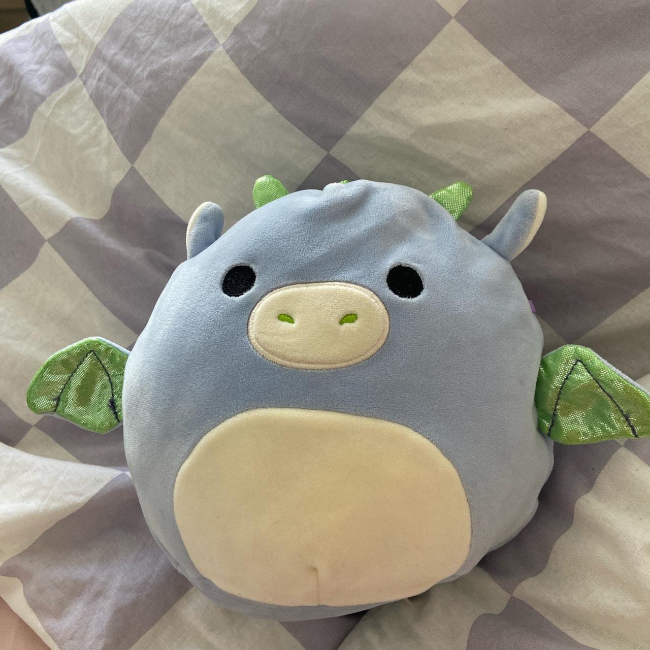 Dane the dragon 8” inch squishmallow. Excellent... - Depop