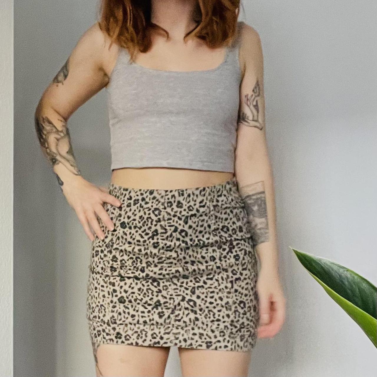 Jolt shop cheetah skirt