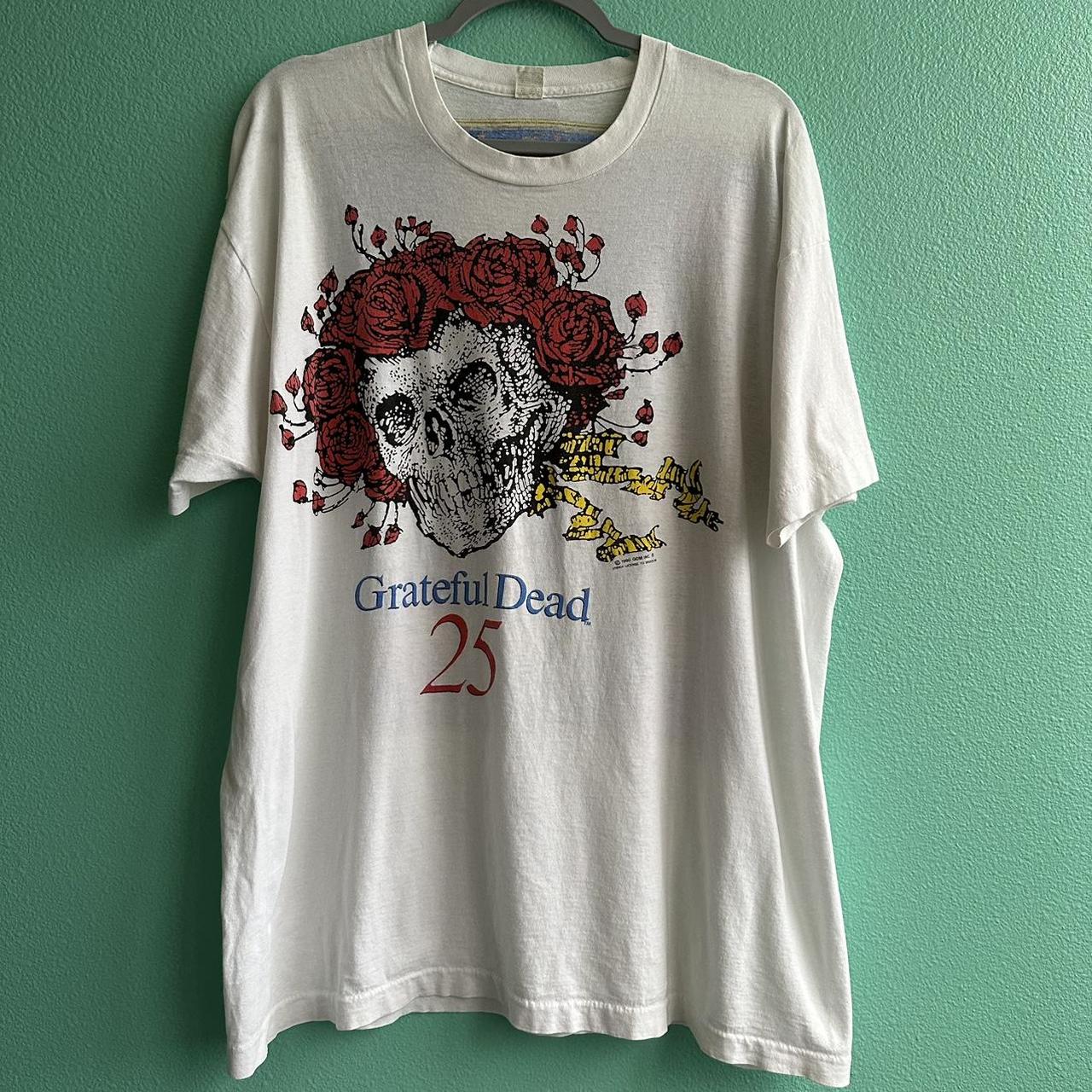 Grateful Dead vintage band tee shirt. Spring tour - Depop