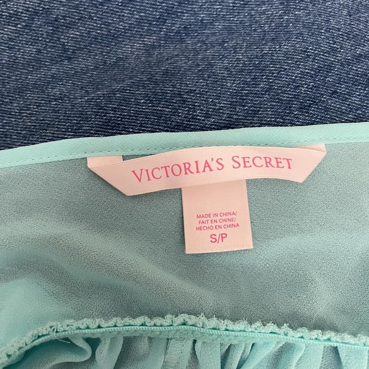 victoria secret blue and lace top #vs #lingerie... - Depop