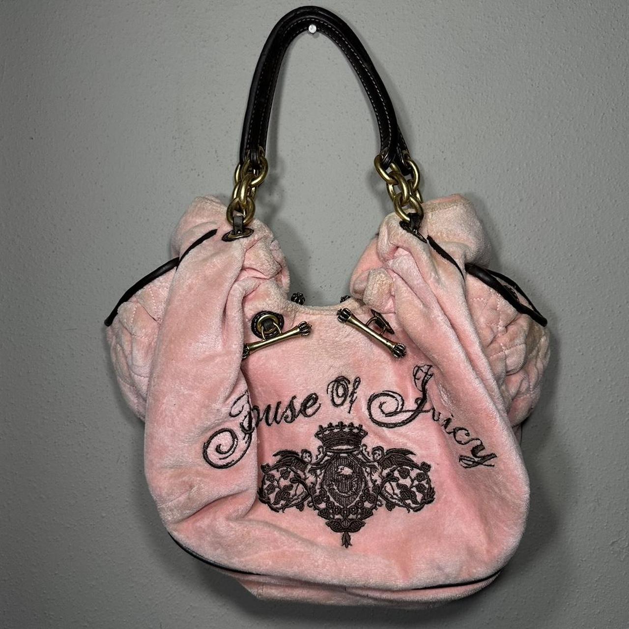 HOUSE OF JUICY JUICY COUTURE Pink Shoulder purse Depop