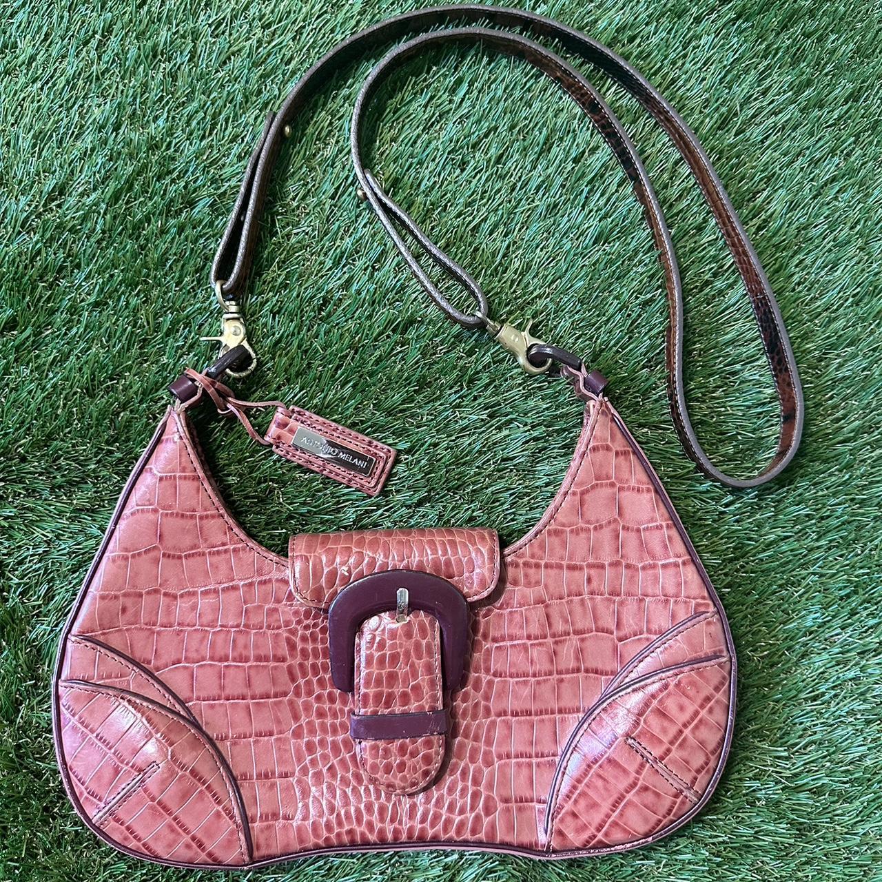 Vintage Antonio Melani Faux Leather Crocodile