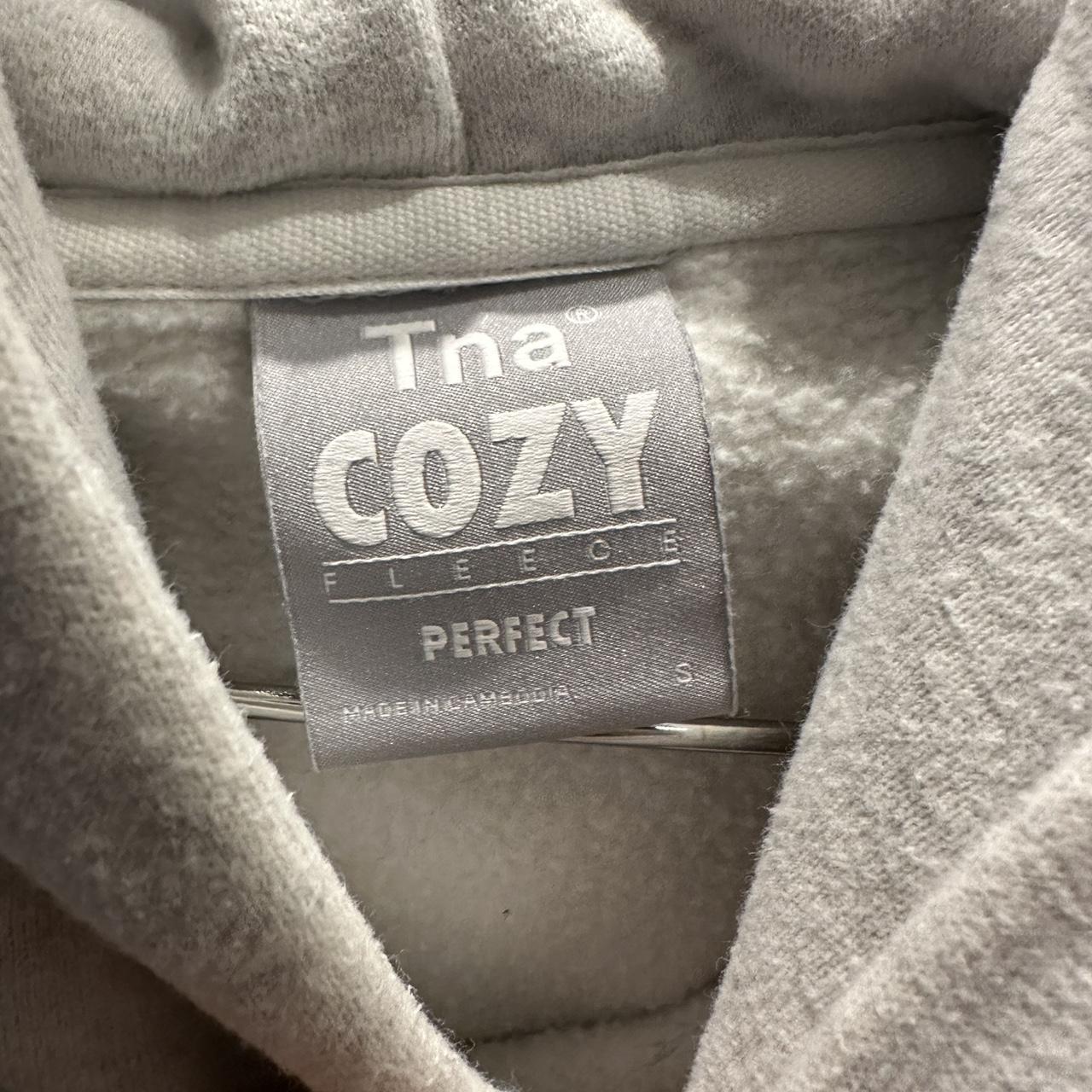 TNA cozy fleece perfect fit hoodie in size small.... - Depop