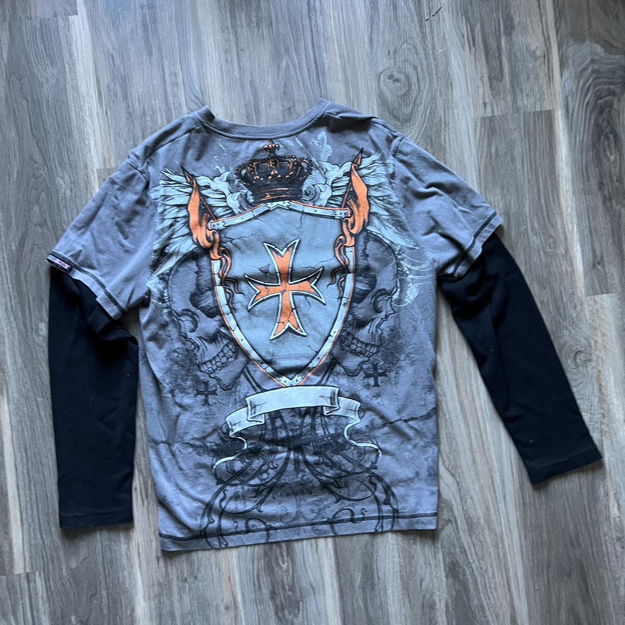 Size large MMA Elite shirt. Perfect for the fall and... Depop