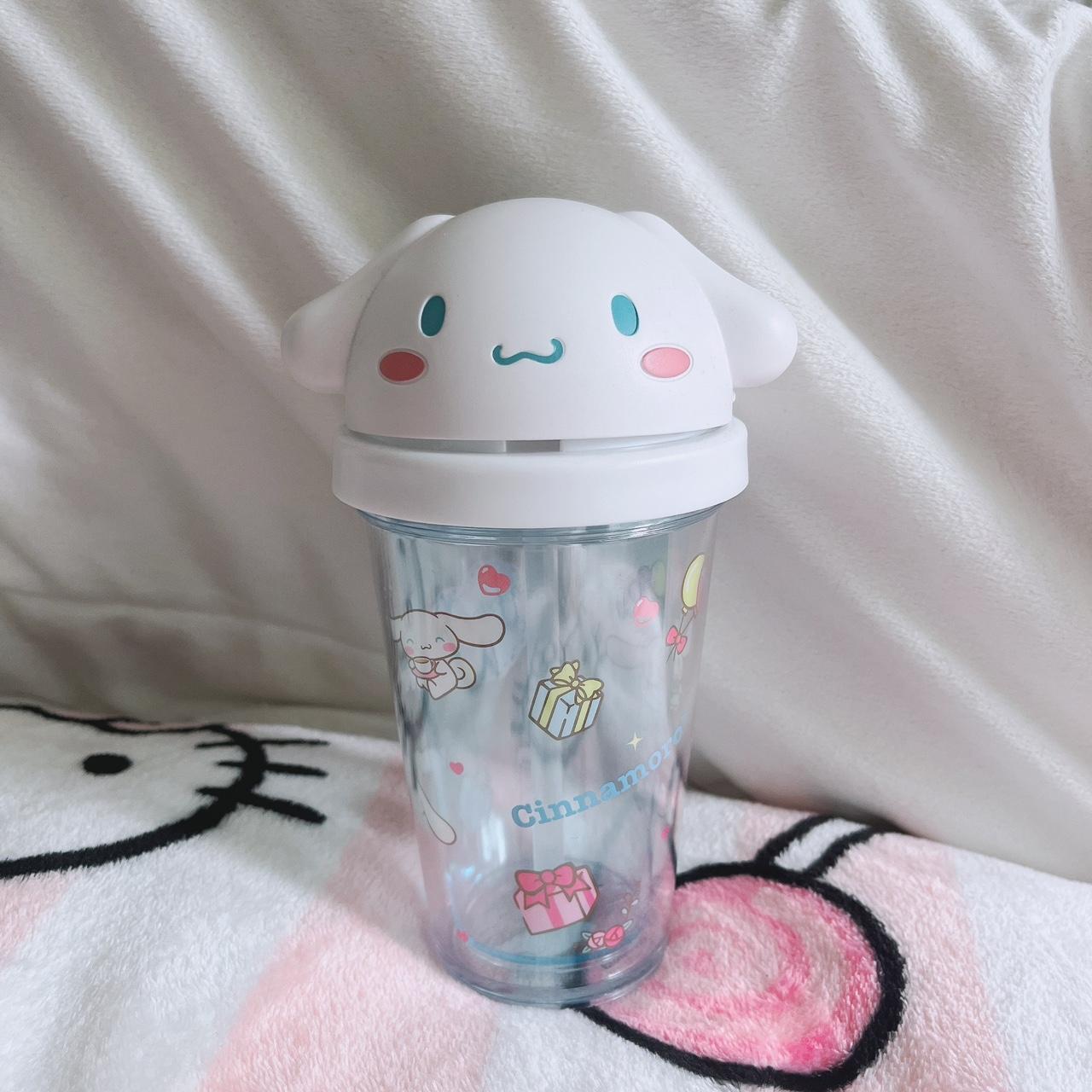 cinnamoroll miniso water bottle 🤍 ˚ ༘♡ ⋆ brand new... - Depop