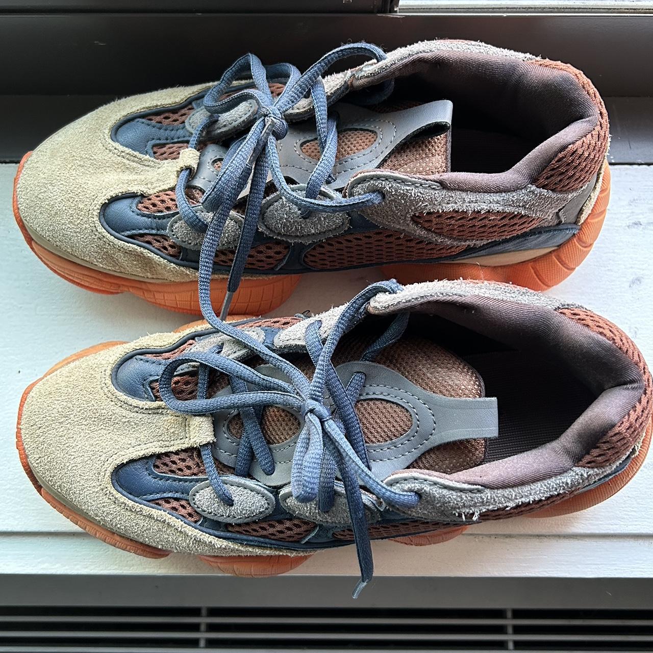 yeezy tan and orange