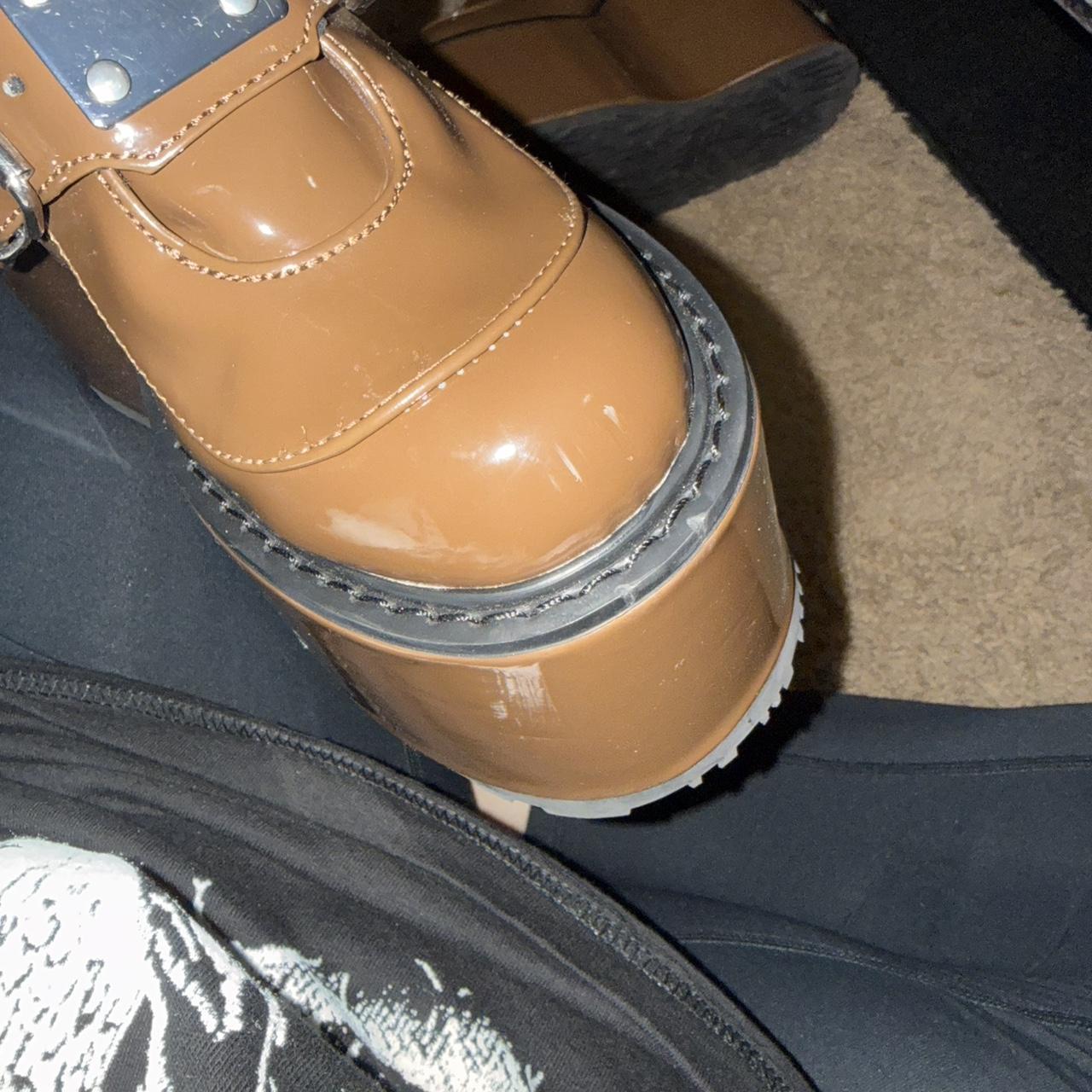 Demonia Women's Platform Boots - Brown/Tan - US 9… - image 5