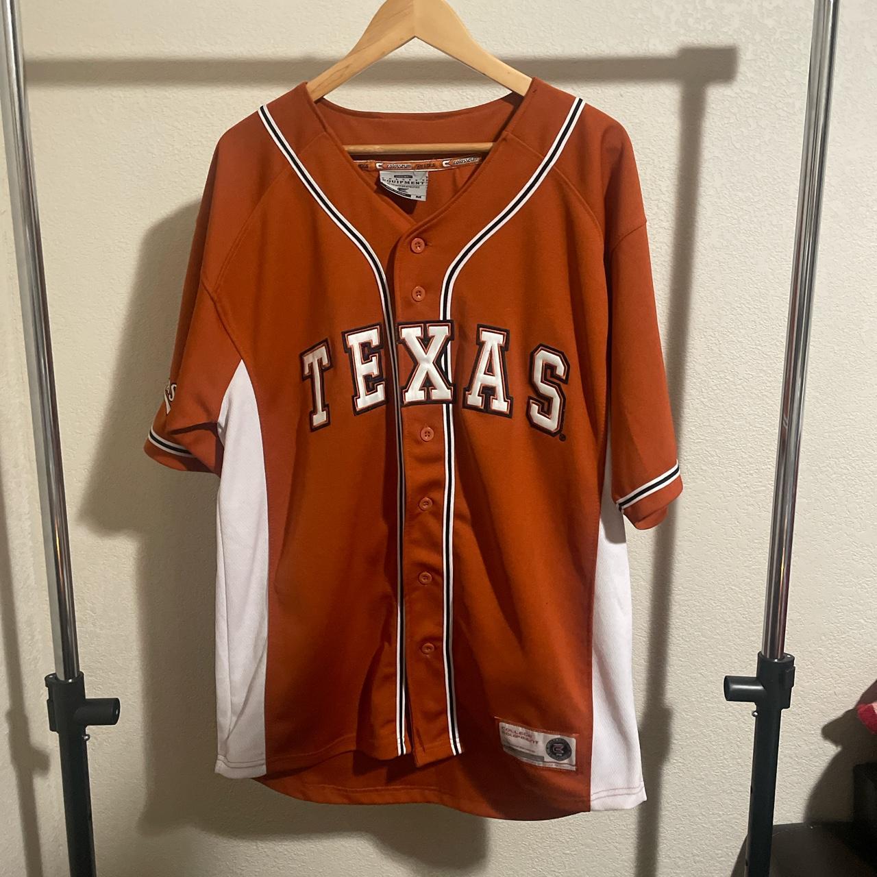 University of Texas Longhorns Baseball Jersey Size... Depop