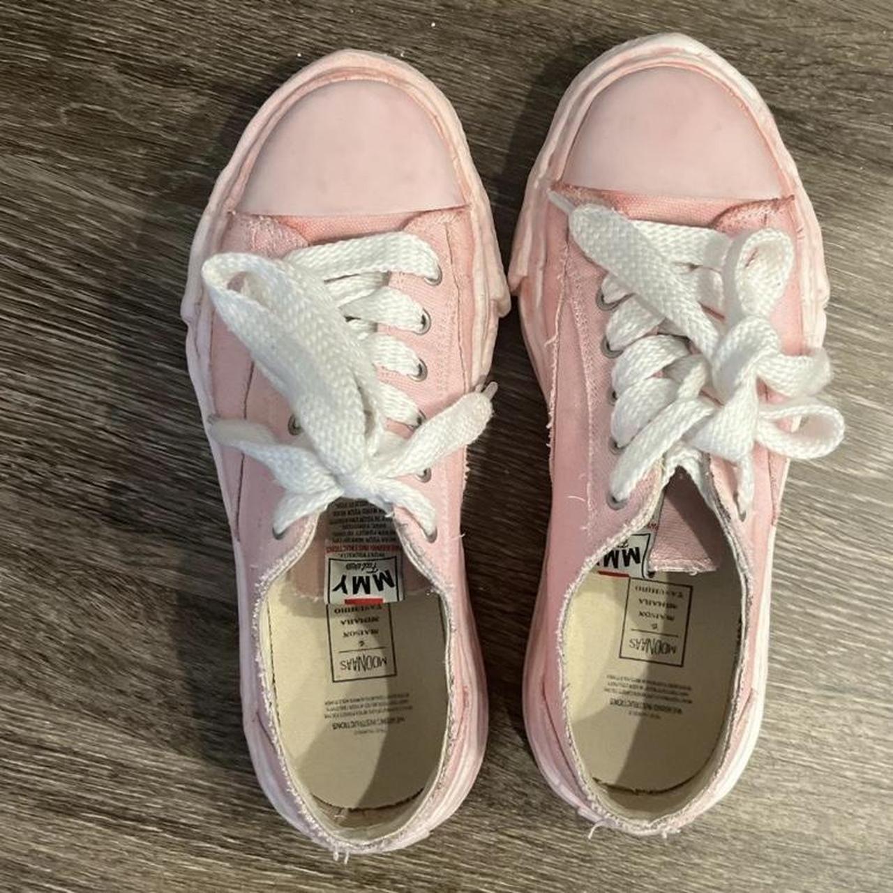 Pink Maison Miharas Size 9 No Box Good condition,... - Depop