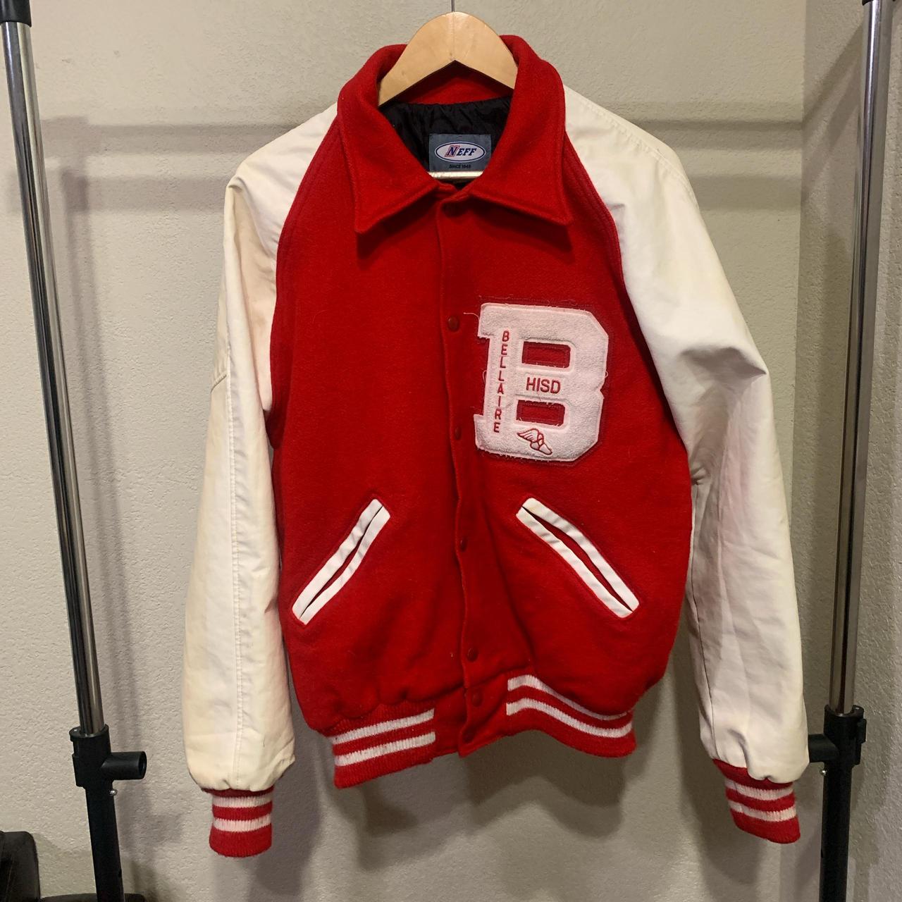 Vintage Varsity Letterman Jacket Size Large Good... - Depop