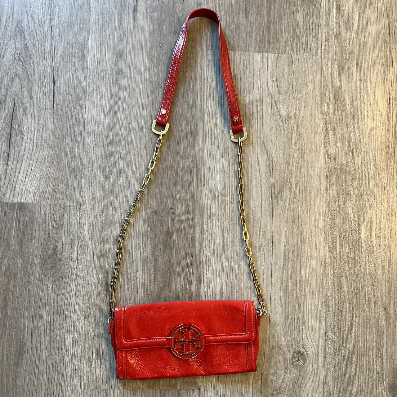 Tory Burch Women's Red Bag | Depop