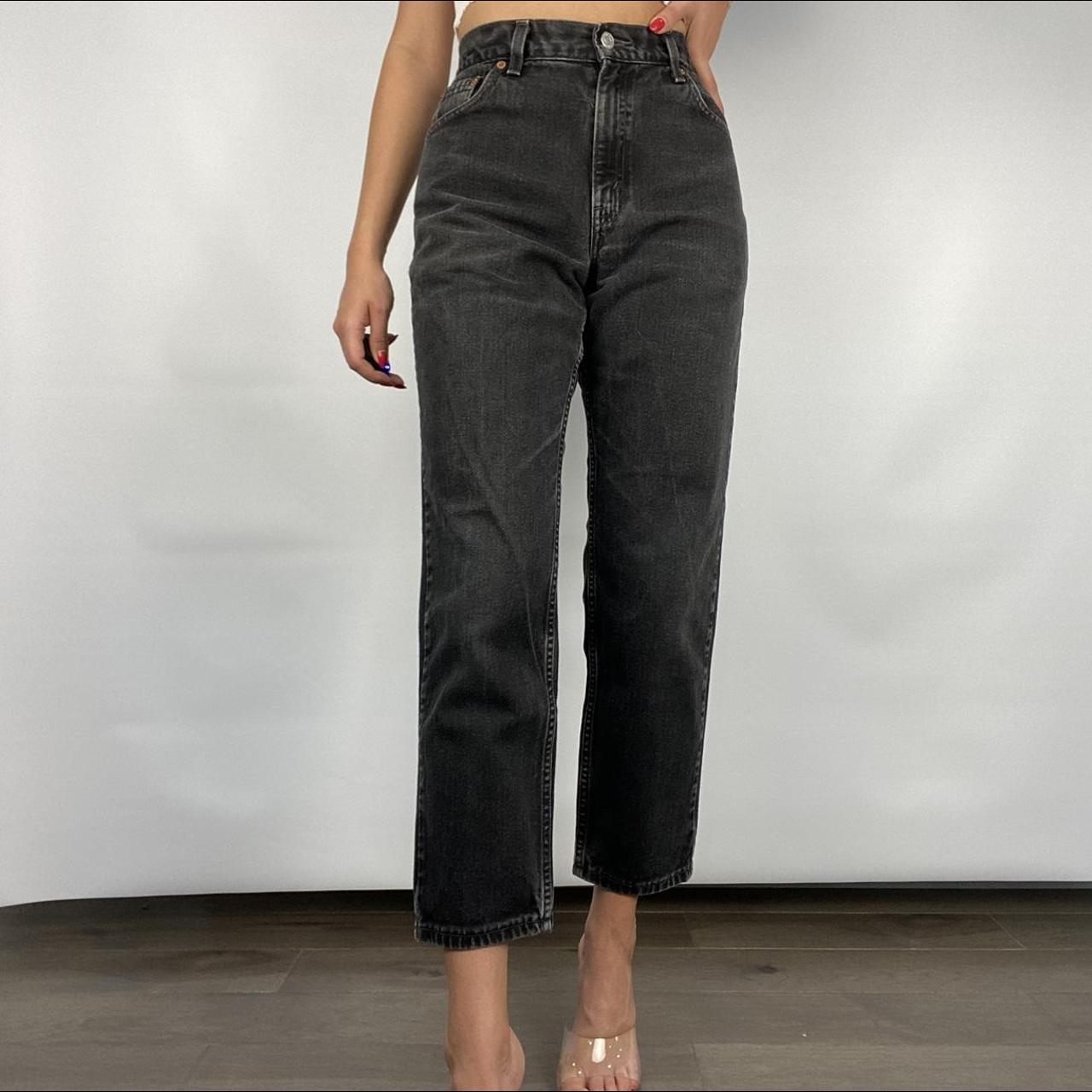 90s Levi's 550 BLACK DENIM PANTS MADE IN USA 🇺🇸