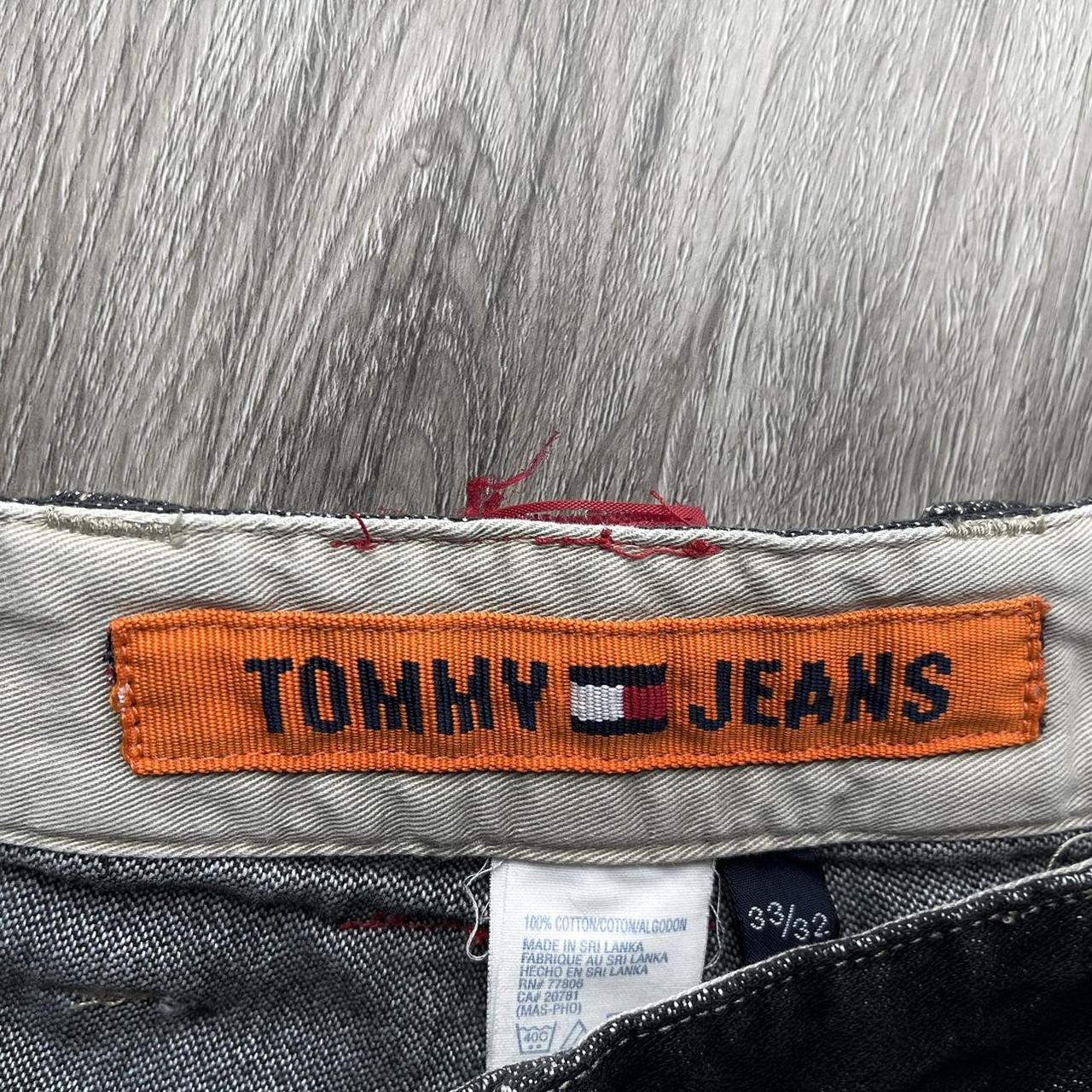 Vintage VTG Tommy Hilfiger Black Jeans 90s... - Depop