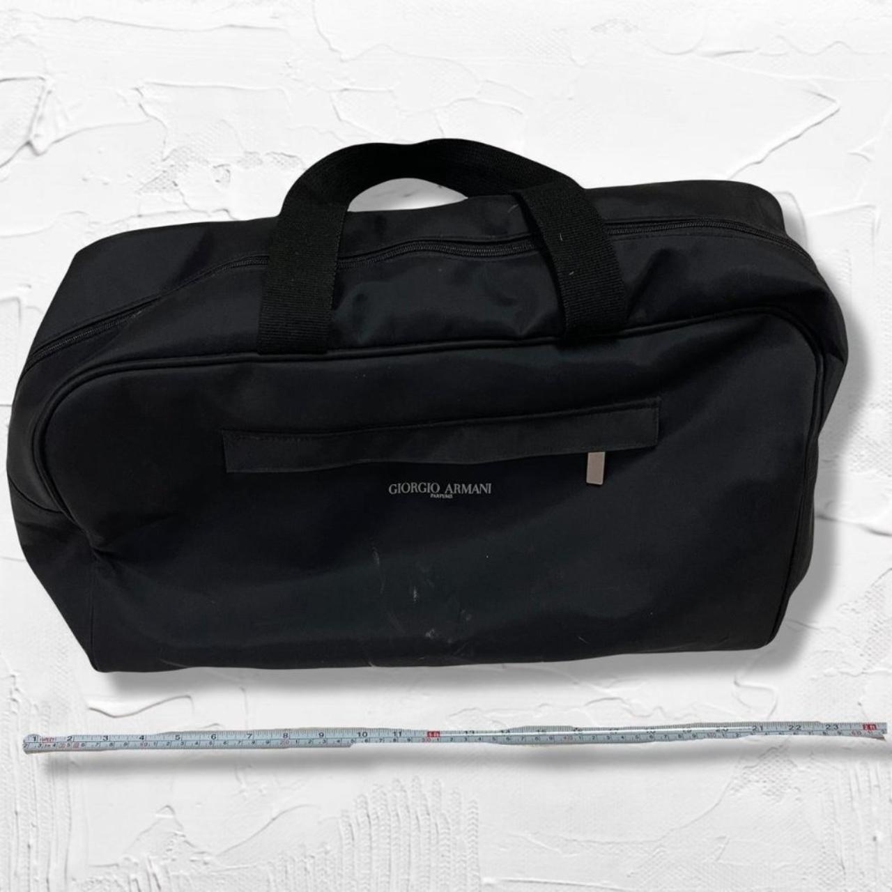 Armani hot sale flight bag