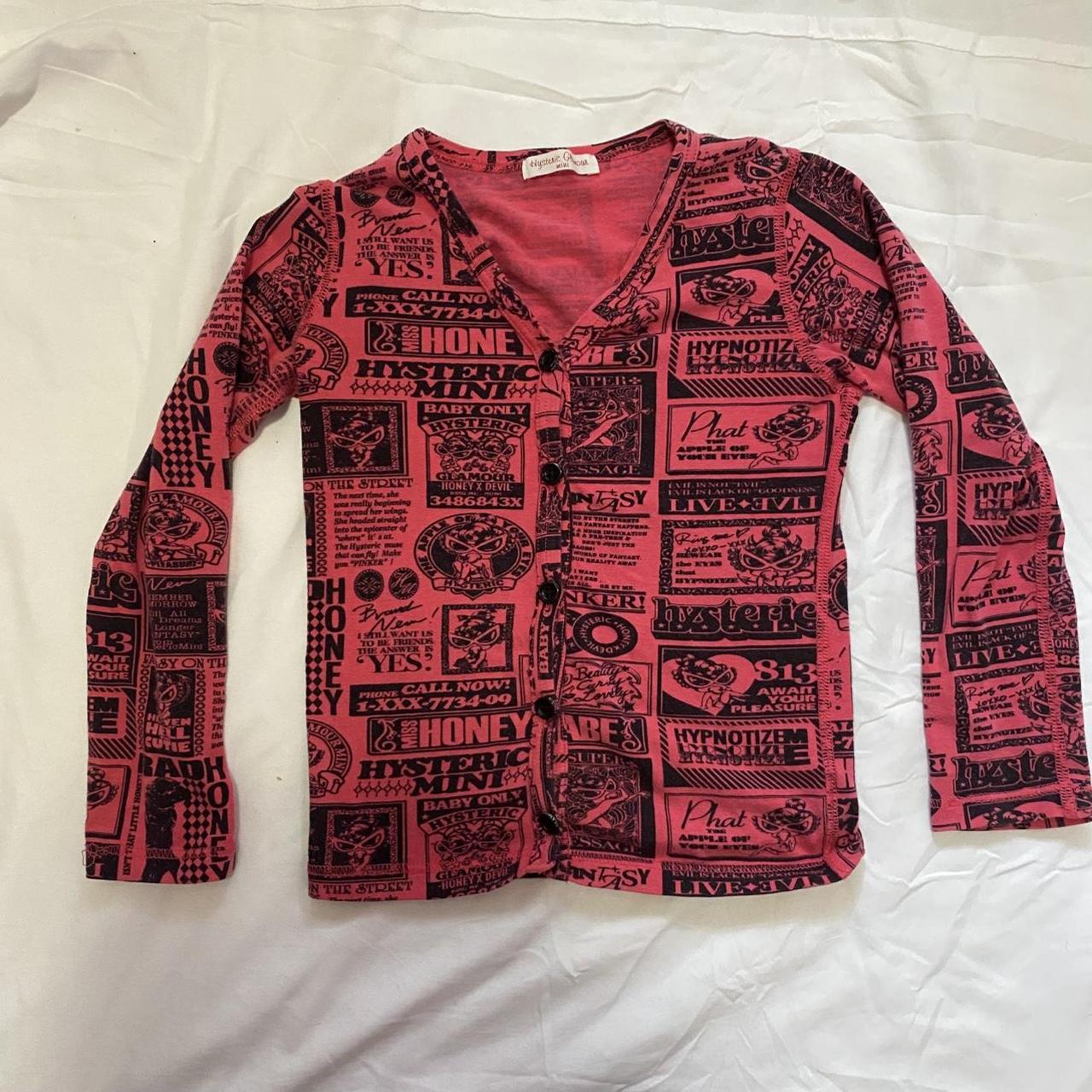 HYSTERIC GLAMOUR X WDS KNIT CARDIGAN Hysteric Glamour S Multi Zip