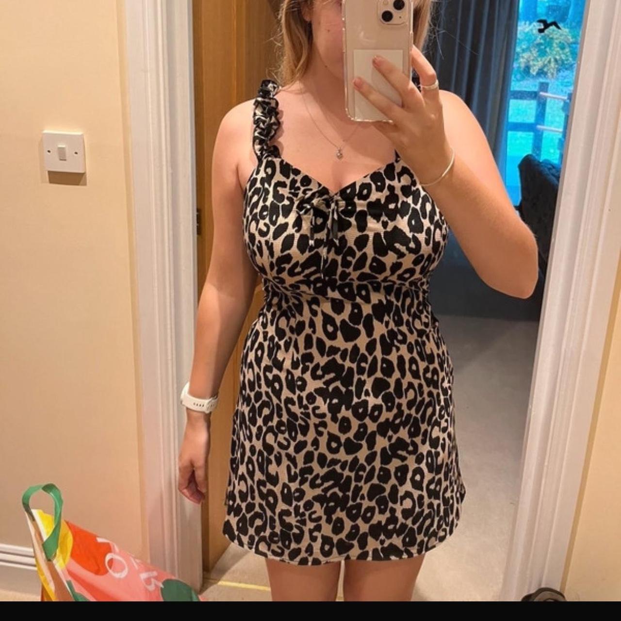 Nasty gal cheetah dress best sale