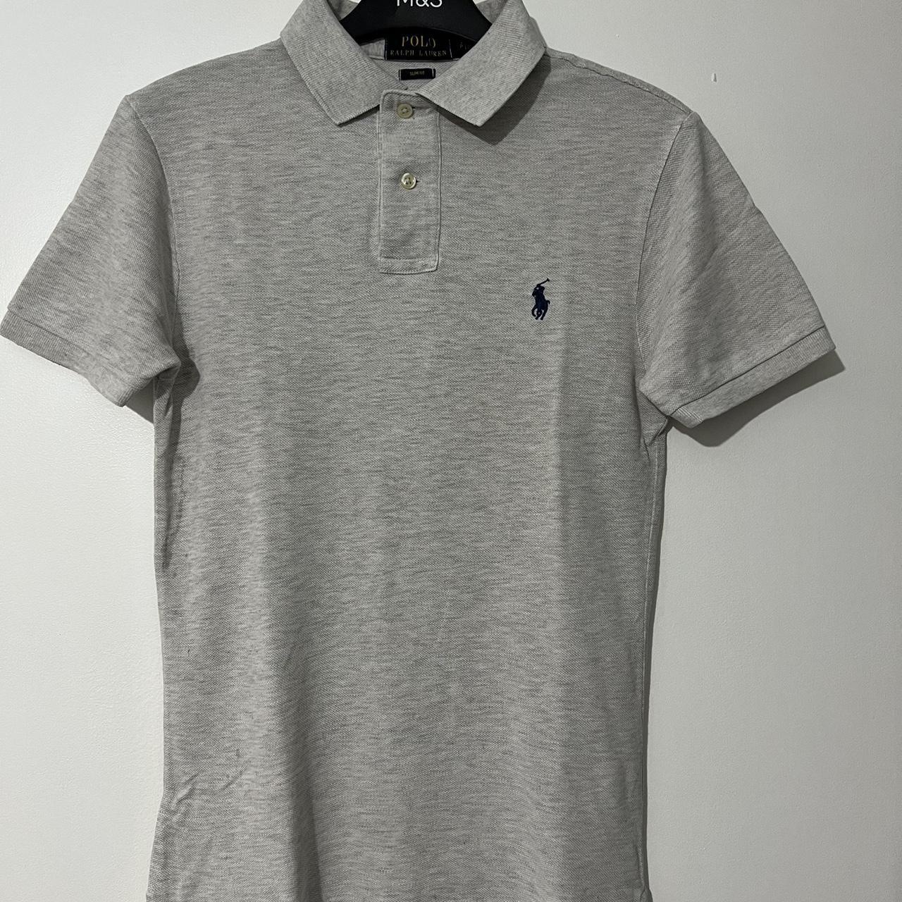 Polo Ralph Lauren Men's Grey Polo-shirts | Depop