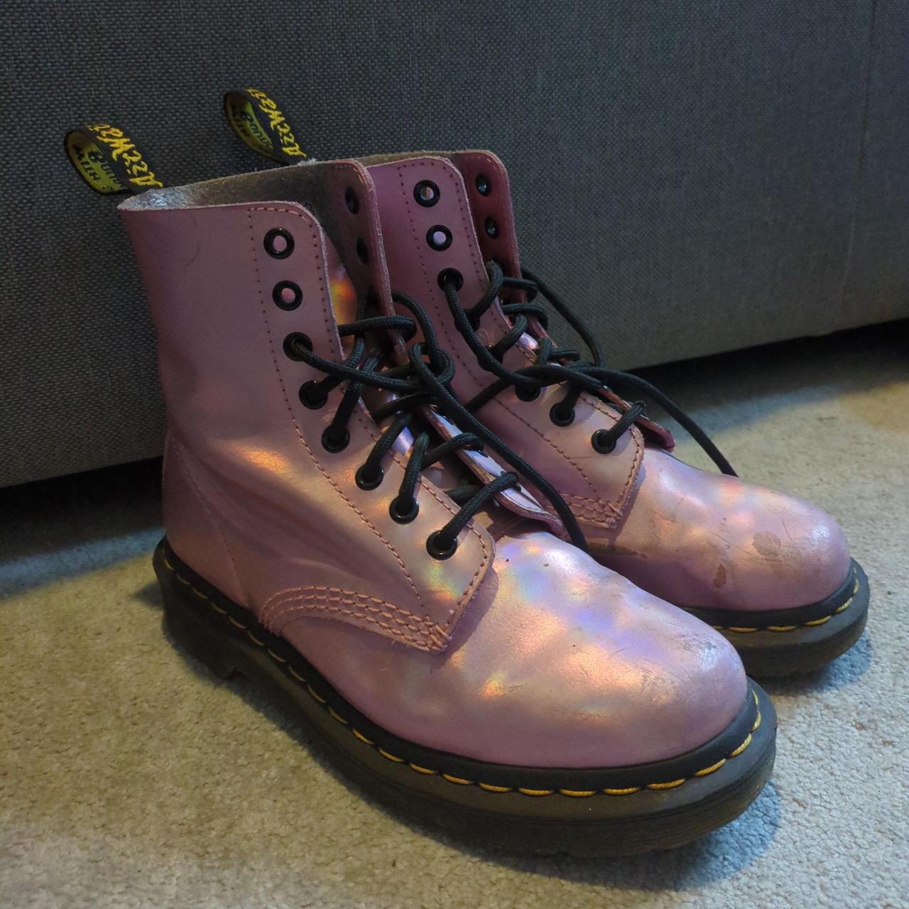 holographic doc martens