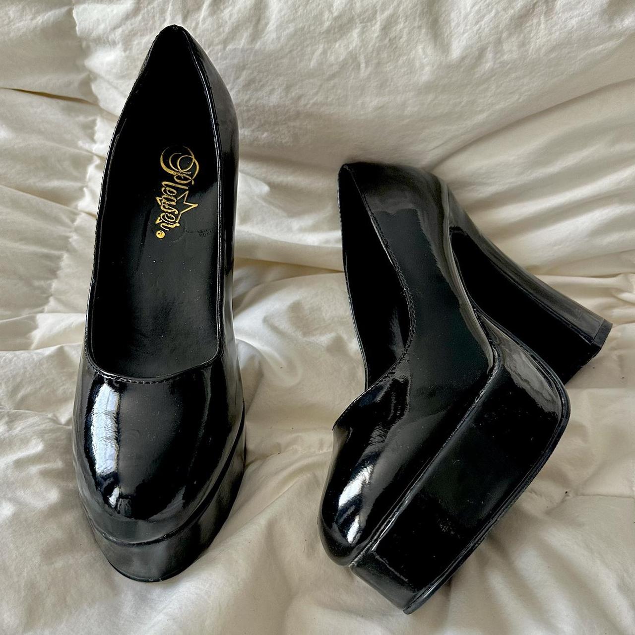 pleaser platform pumps