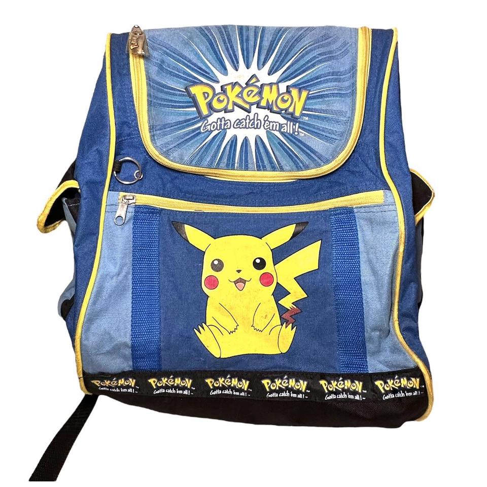 Pikachu backpack 90s sale