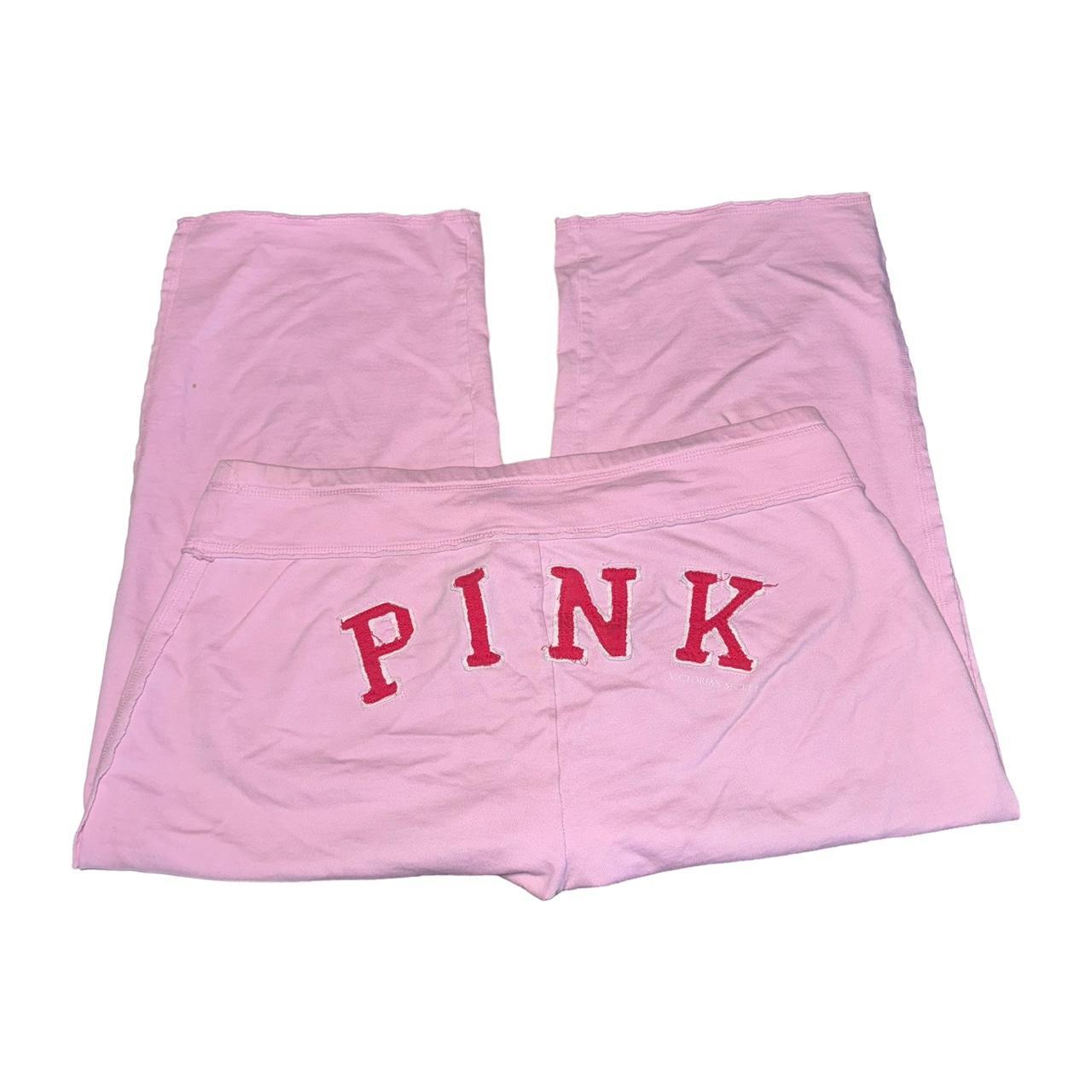 Pink Victoria's Secret PINK sweatpants. The bottoms - Depop
