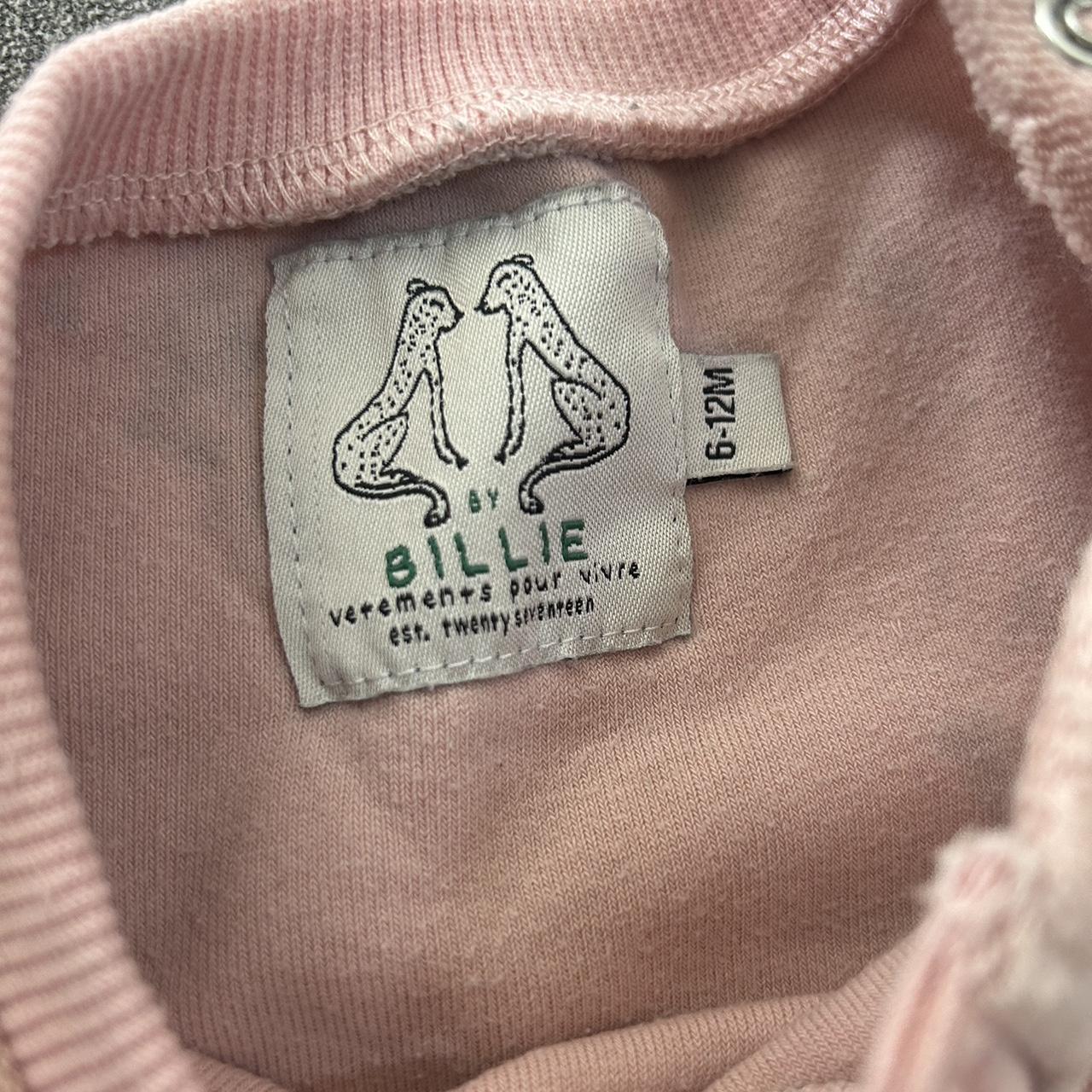 By Billie - terry set in pink Size 6-12 months but... - Depop