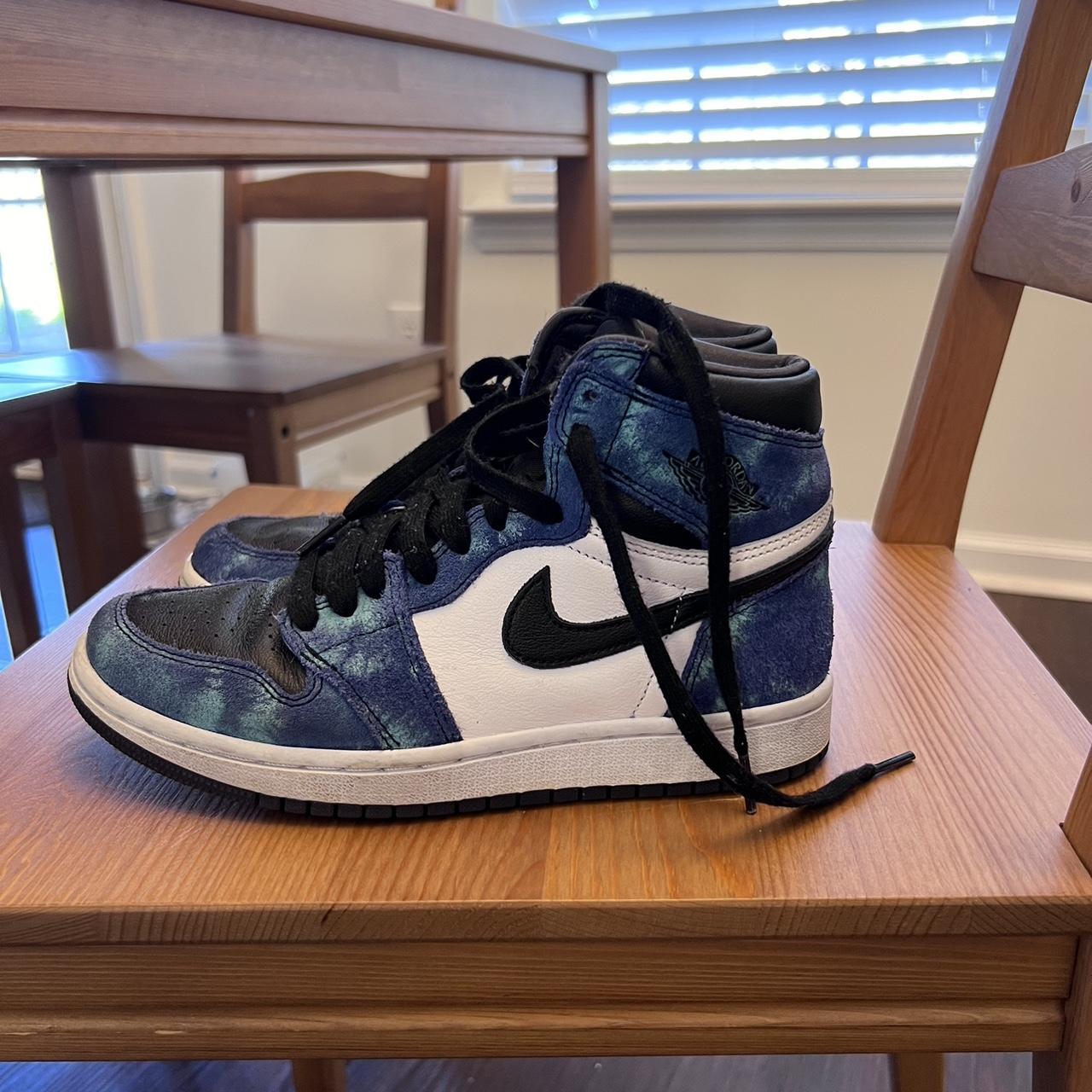 womens tie dye jordans