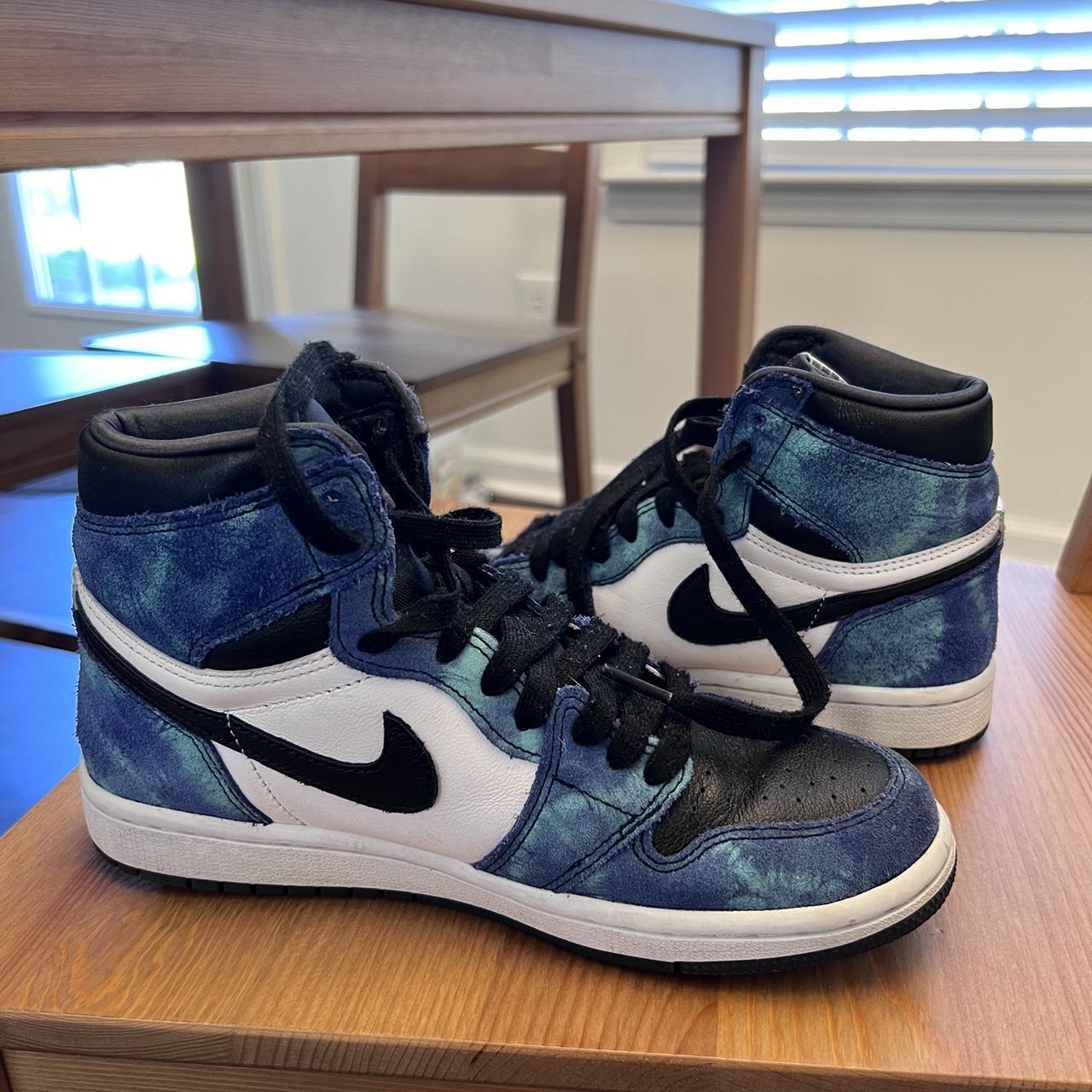 womens tie dye jordans