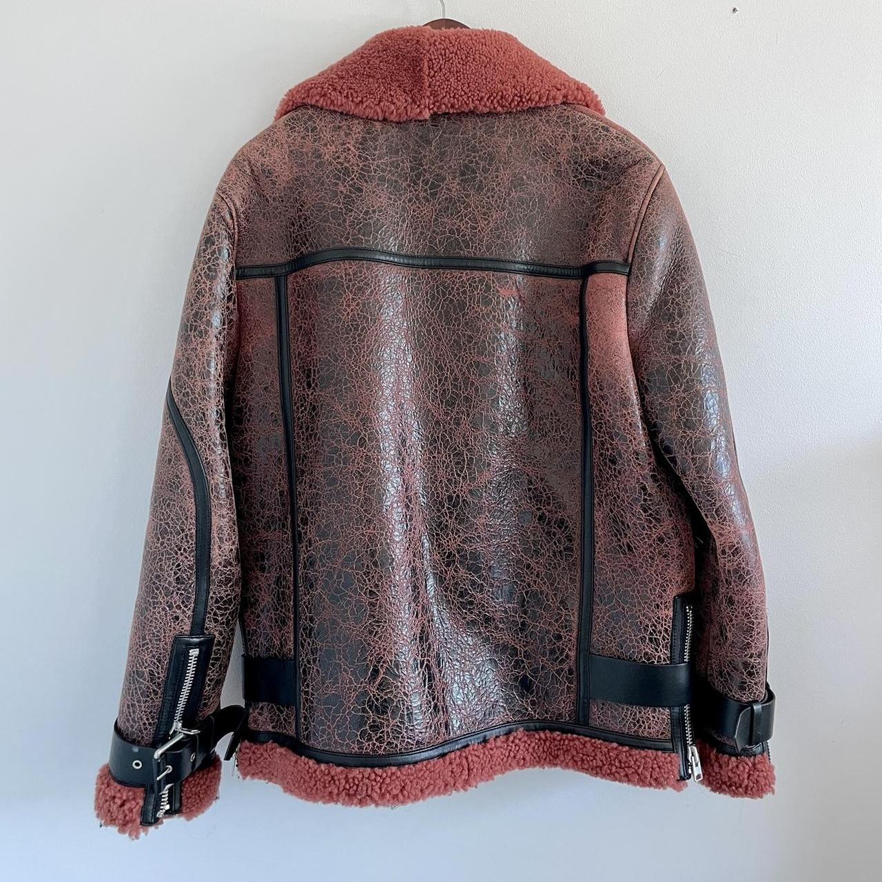 Heavy, gorgeous, distressed leather Depop