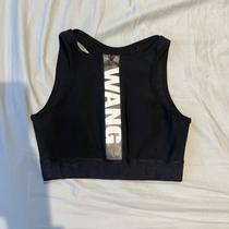 Alexander Wang gray sports bra size small never been - Depop