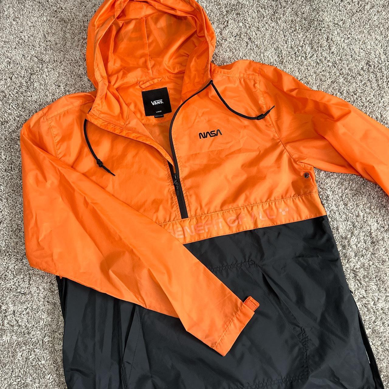 Vans nasa clearance orange jacket