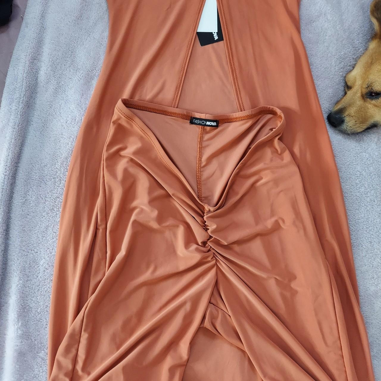 Fashion Nova Women's Orange Suit (2)