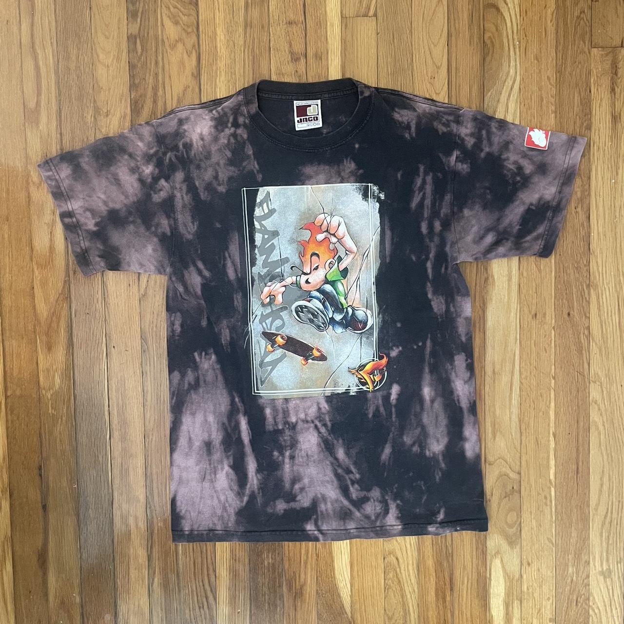 JNCO Skateboarder Flamehead USA Street Divison K2 | Depop