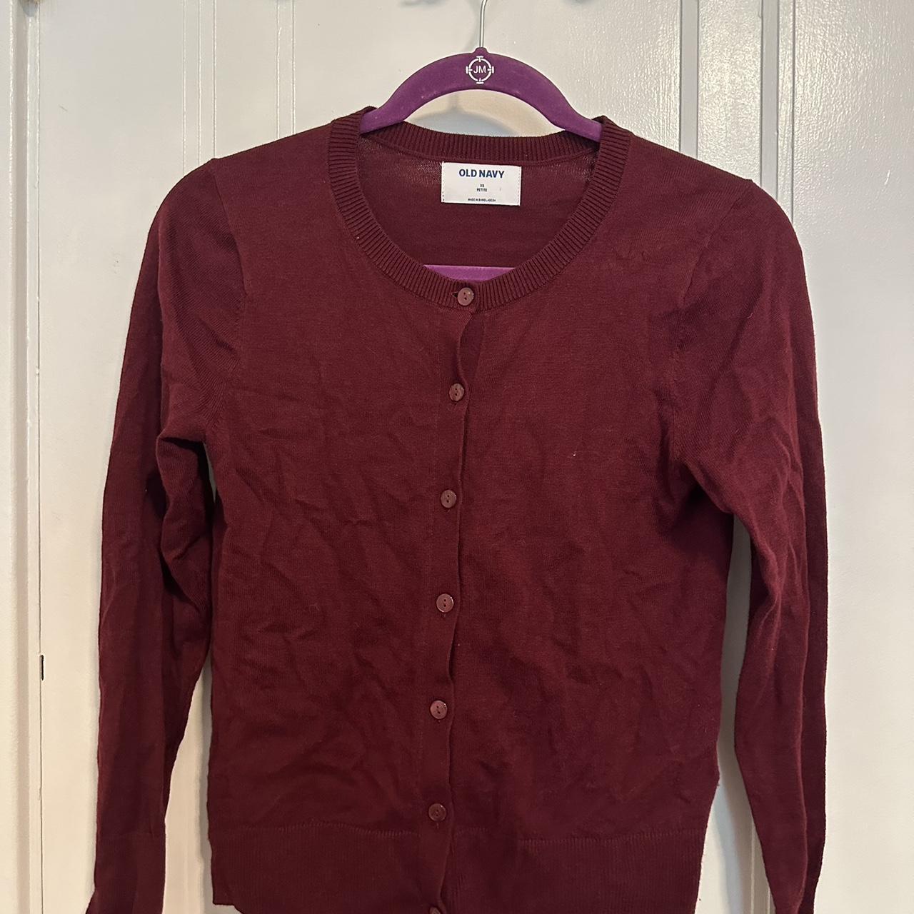 Old navy hotsell burgundy sweater