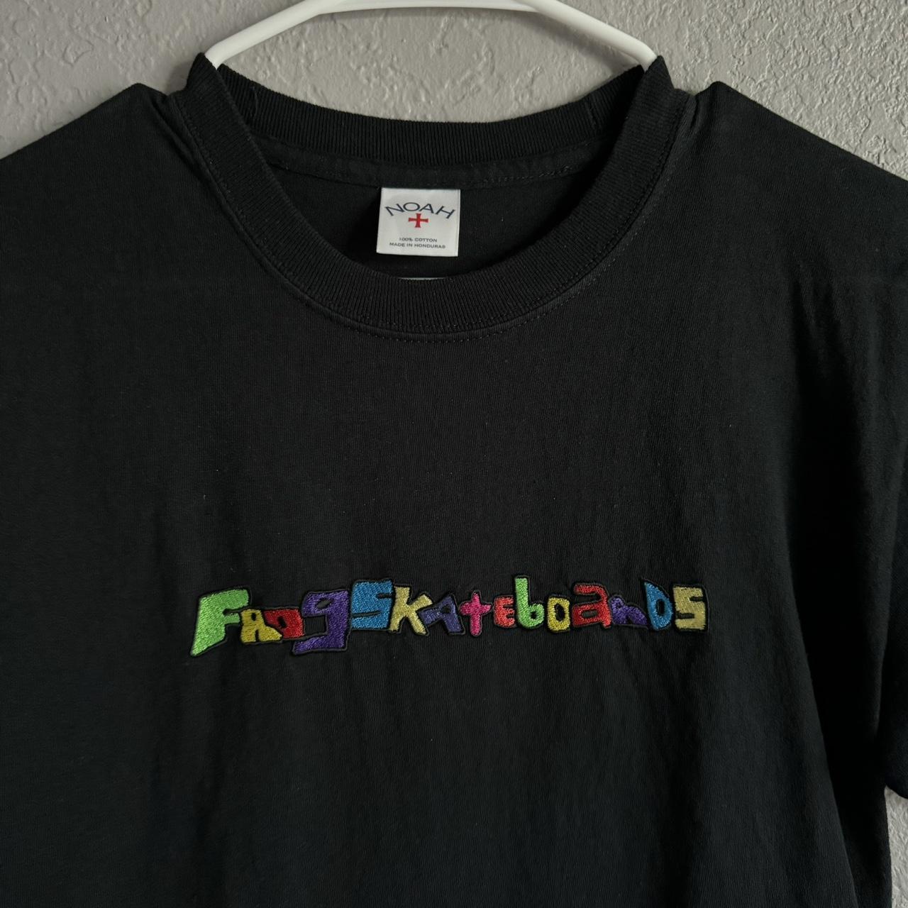 Noah×Frog t NWT Noah NY Frog Skateboards Logo Print Work T-Shirt Men's