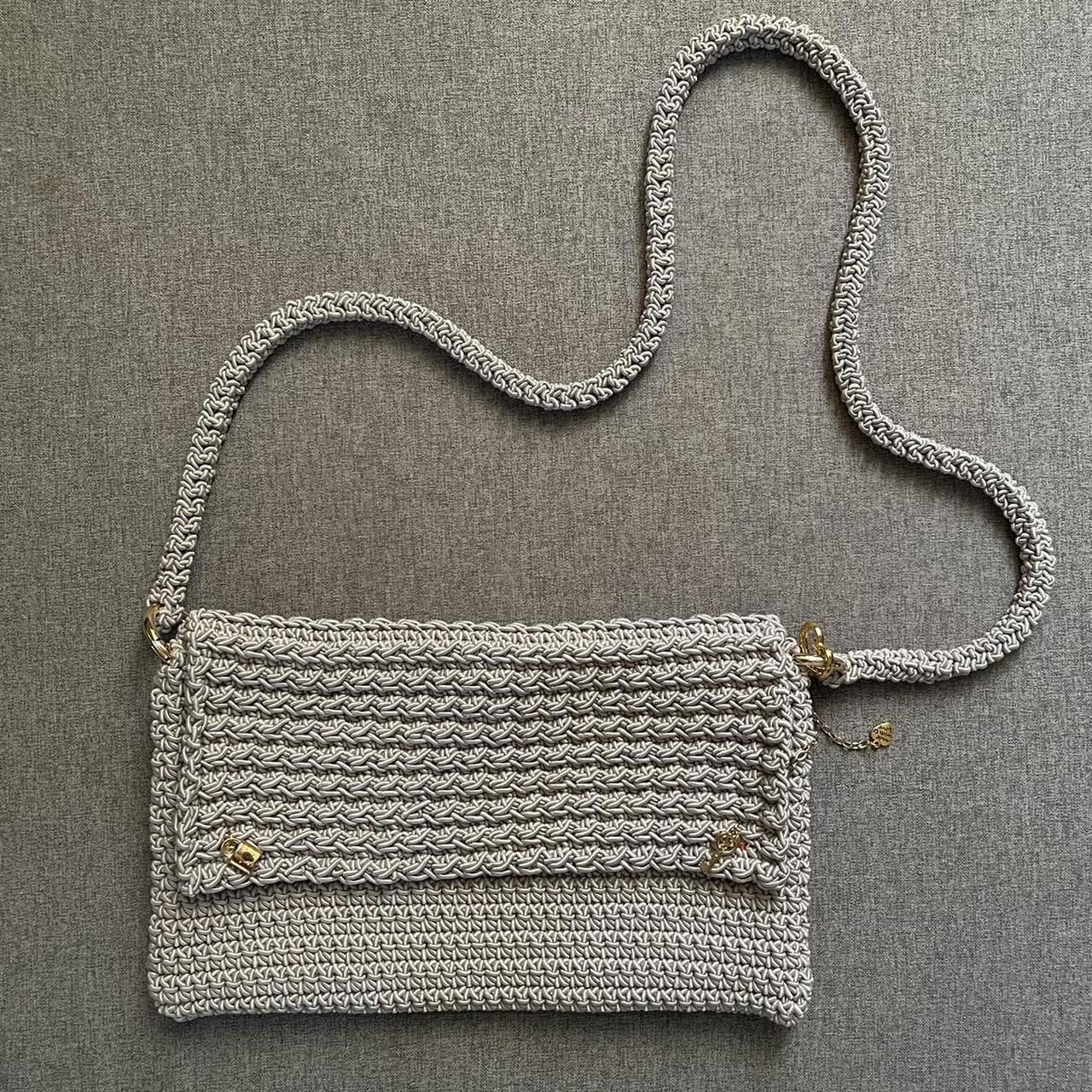 Custom Made Crochet Bag Measurements: Length: 10... - Depop